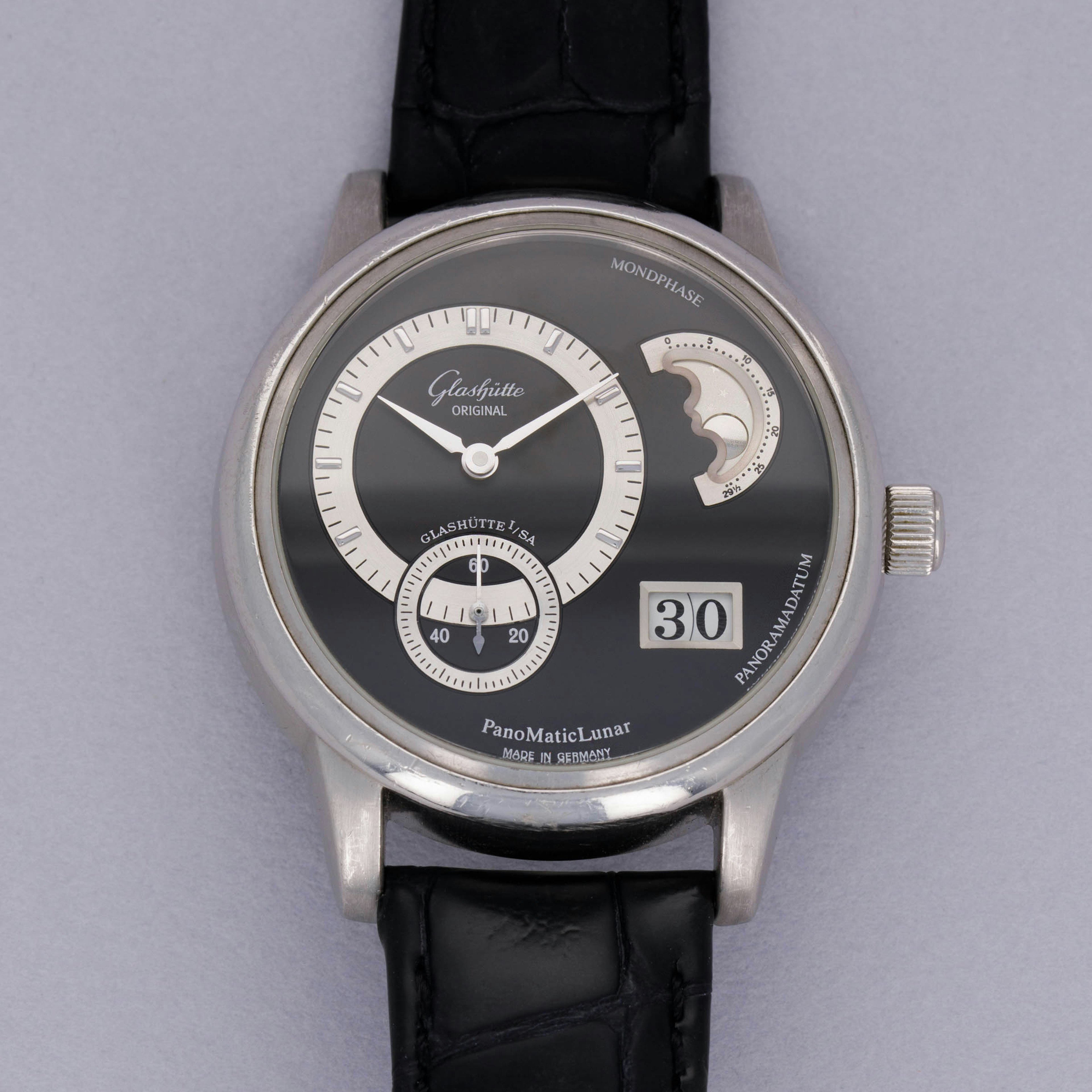 Thumbnail for Glashutte Original Panomaticlunar Platinunm 