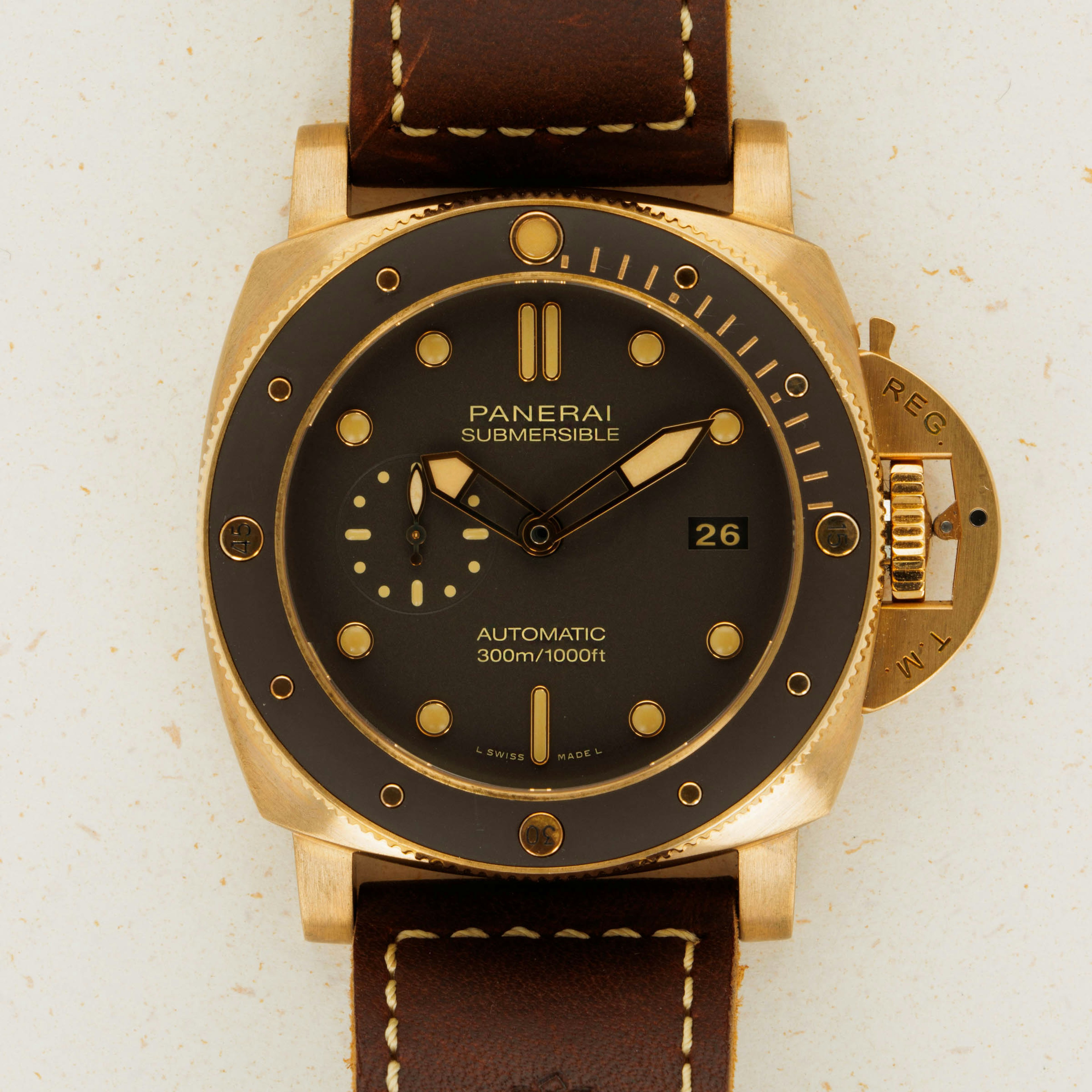 Thumbnail for Panerai Luminor Submersible Bronzo PAM00968