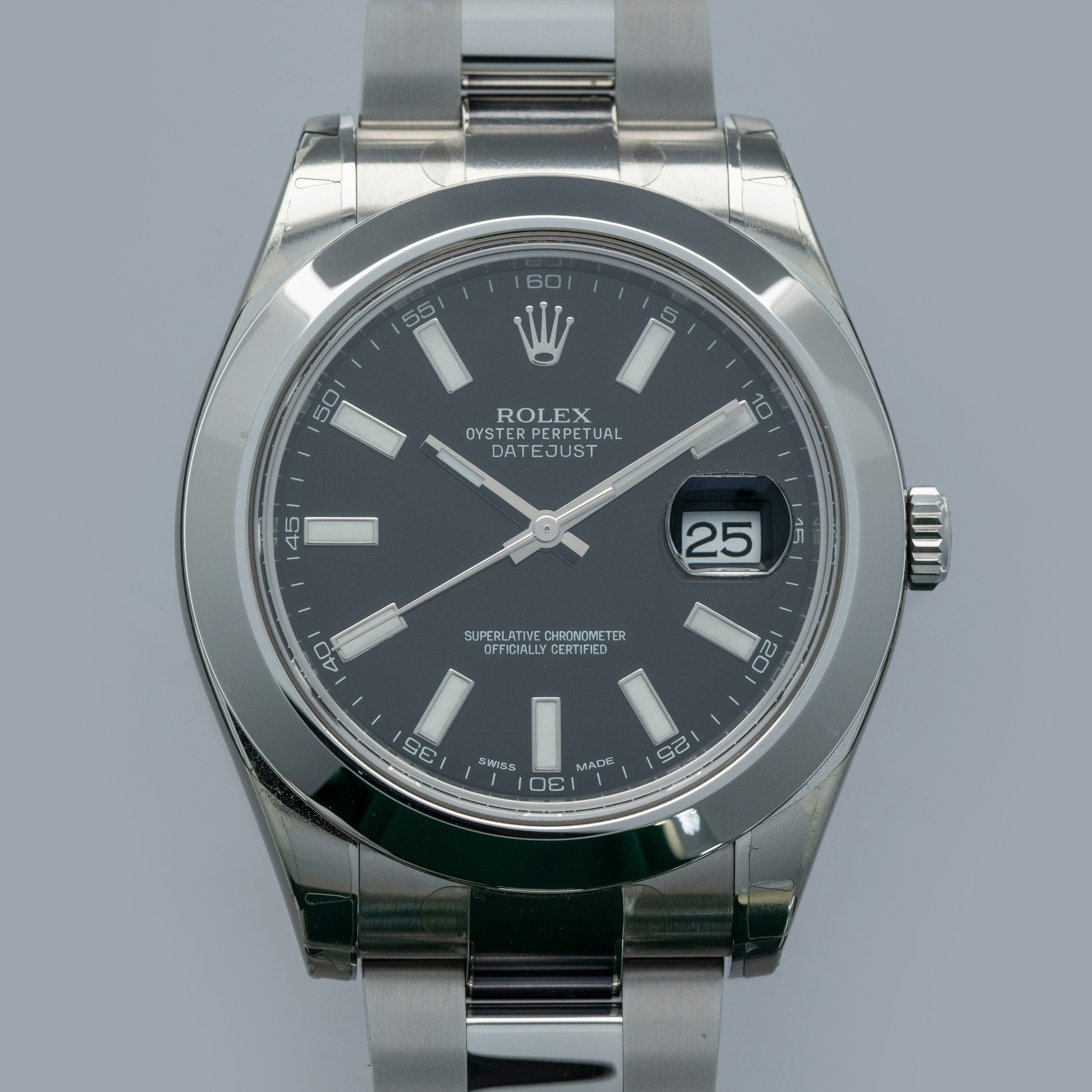 Thumbnail for Rolex Datejust II 116300 Black Dial Box and Papers