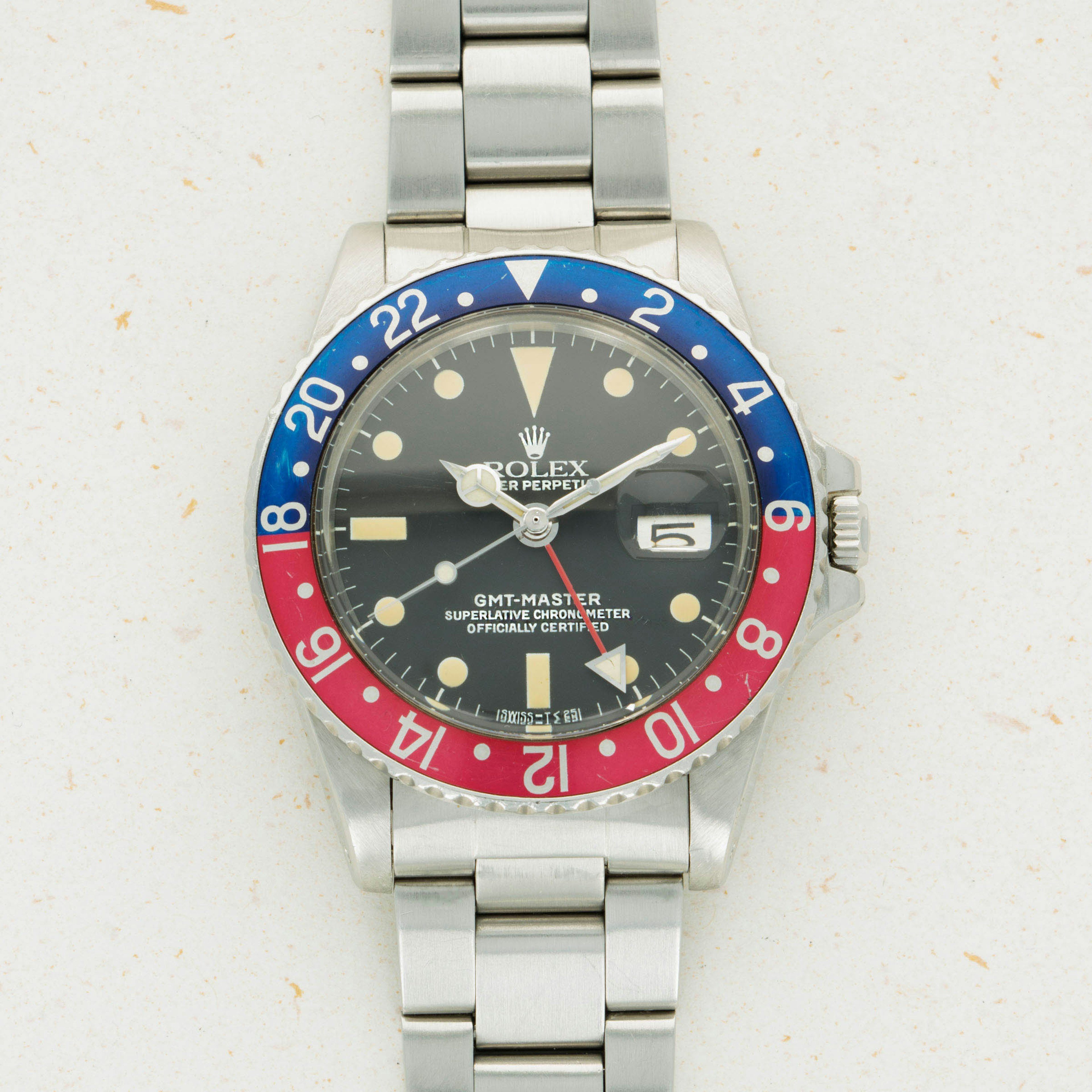 Thumbnail for Rolex GMT-Master 1675 Tritium Service Dial