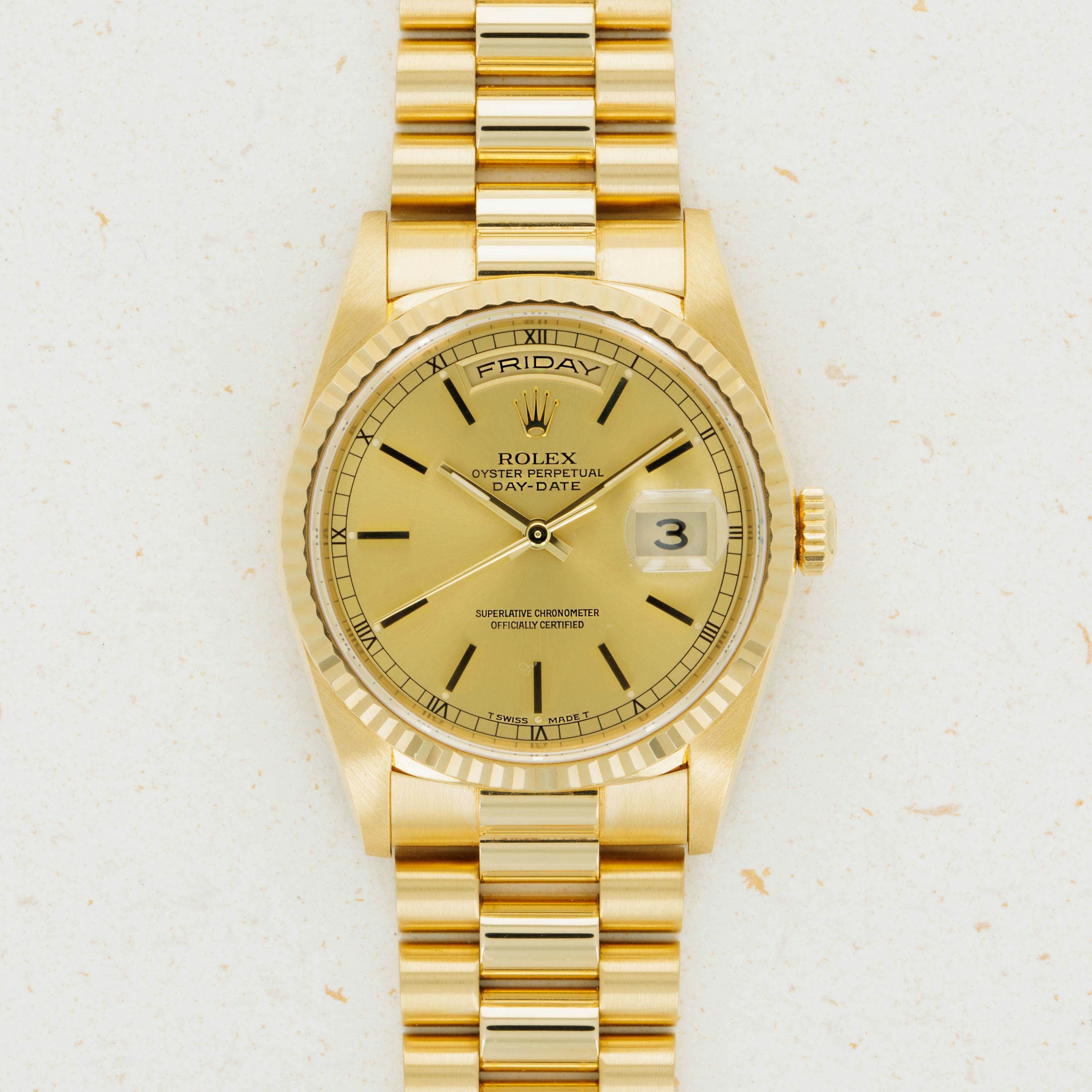Thumbnail for Rolex Day-Date 18238 Champagne Dial Box and Papers
