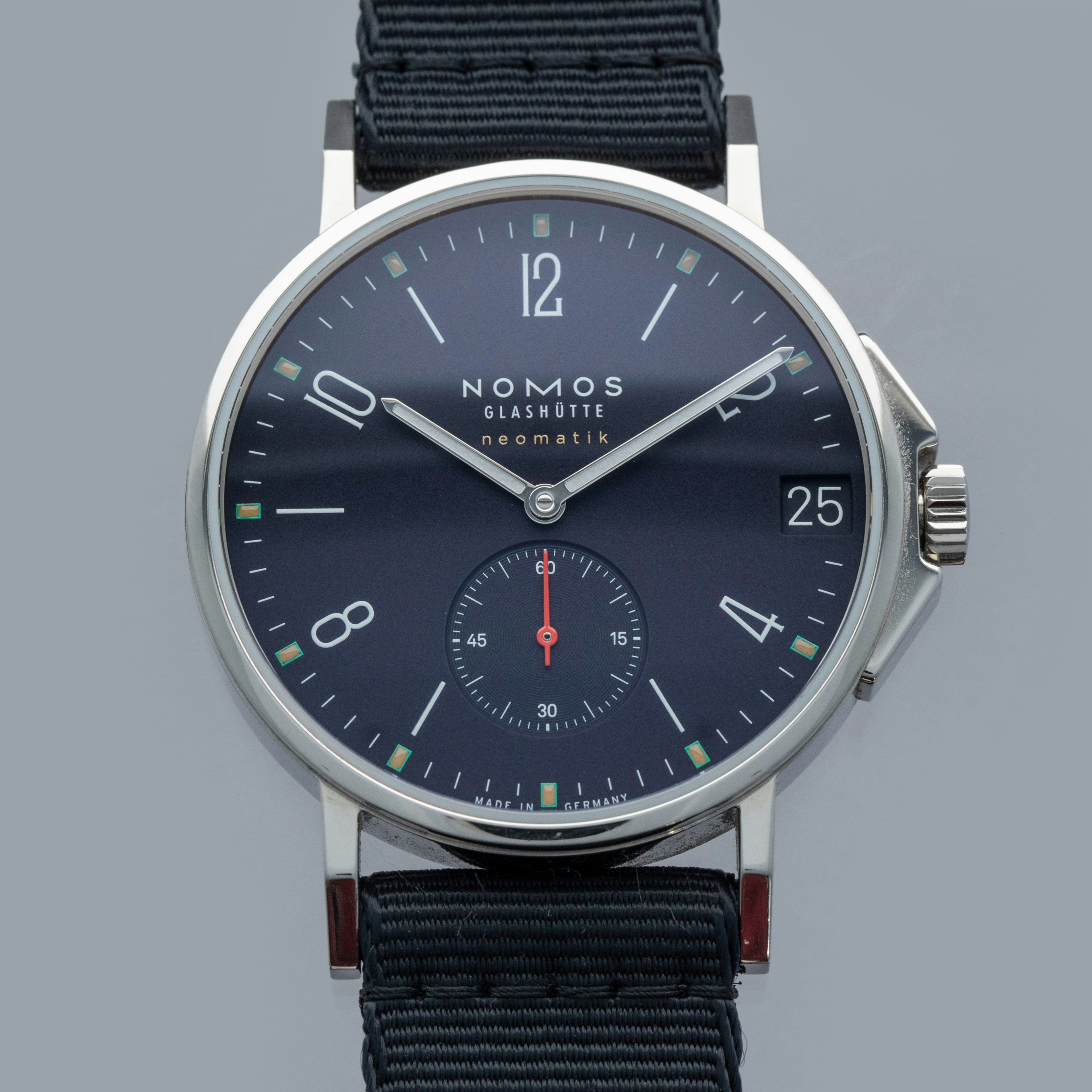 Thumbnail for Nomos Ahoi Neomatik 38 Date 528 Atlantic Blue