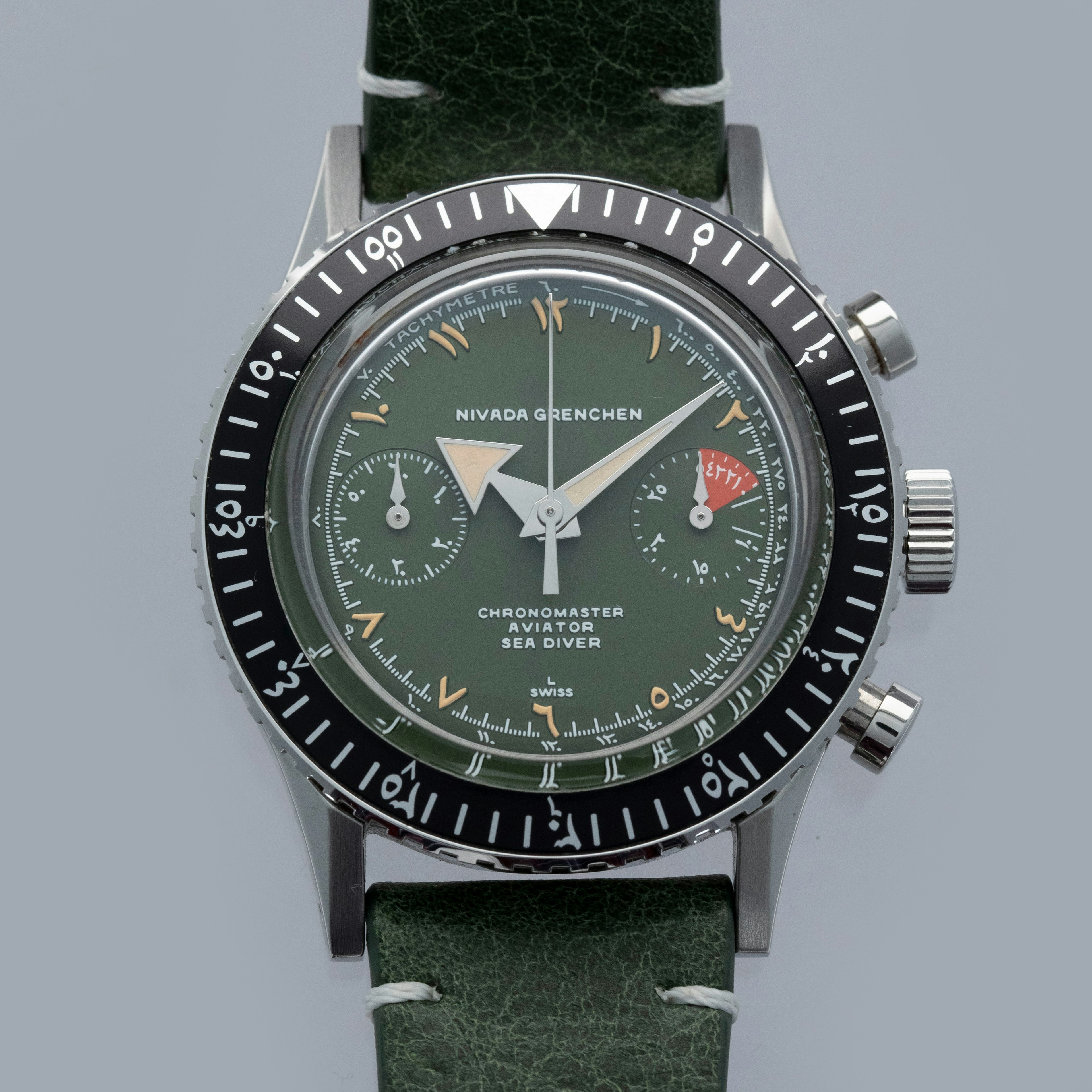 Thumbnail for NIVADA GRENCHEN X PERPETUEL CHRONOMASTER EASTERN ARABIC DIAL