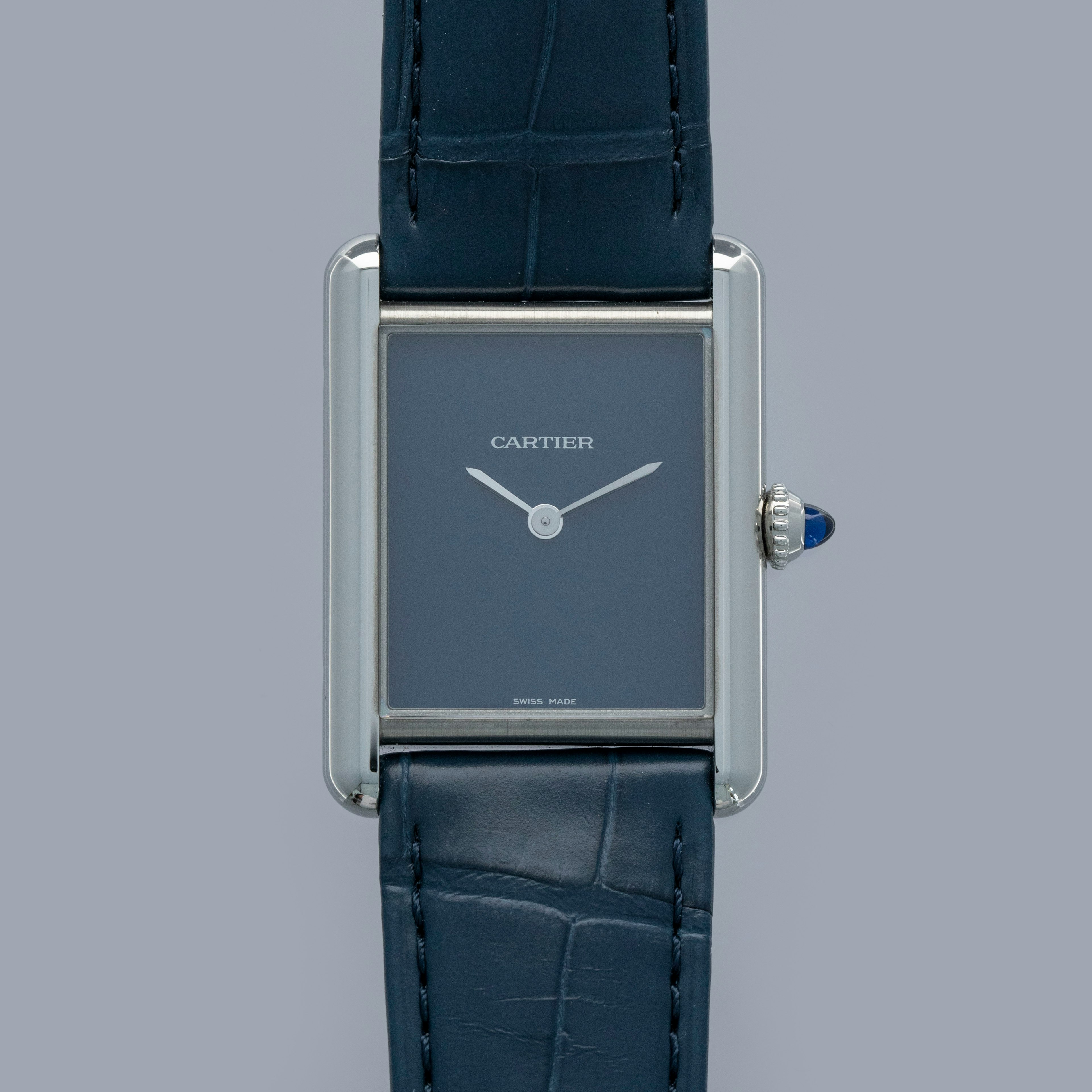 Thumbnail for CARTIER Tank Must LM WSTA0055 Blue Dial Quartz