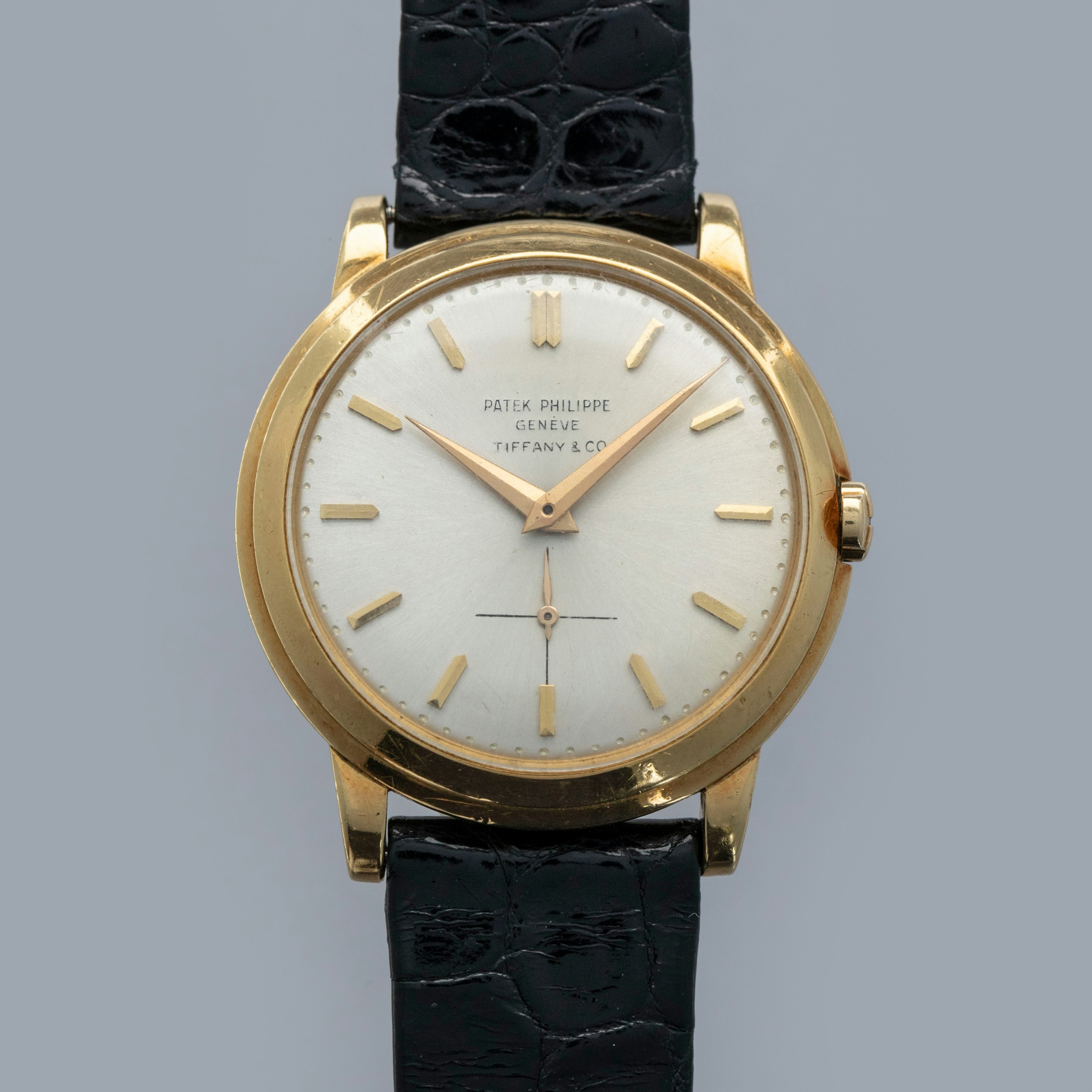 Thumbnail for Patek Philippe Calatrava 2552 Disco Volante 18k YG Retailed by Tiffany & Co.