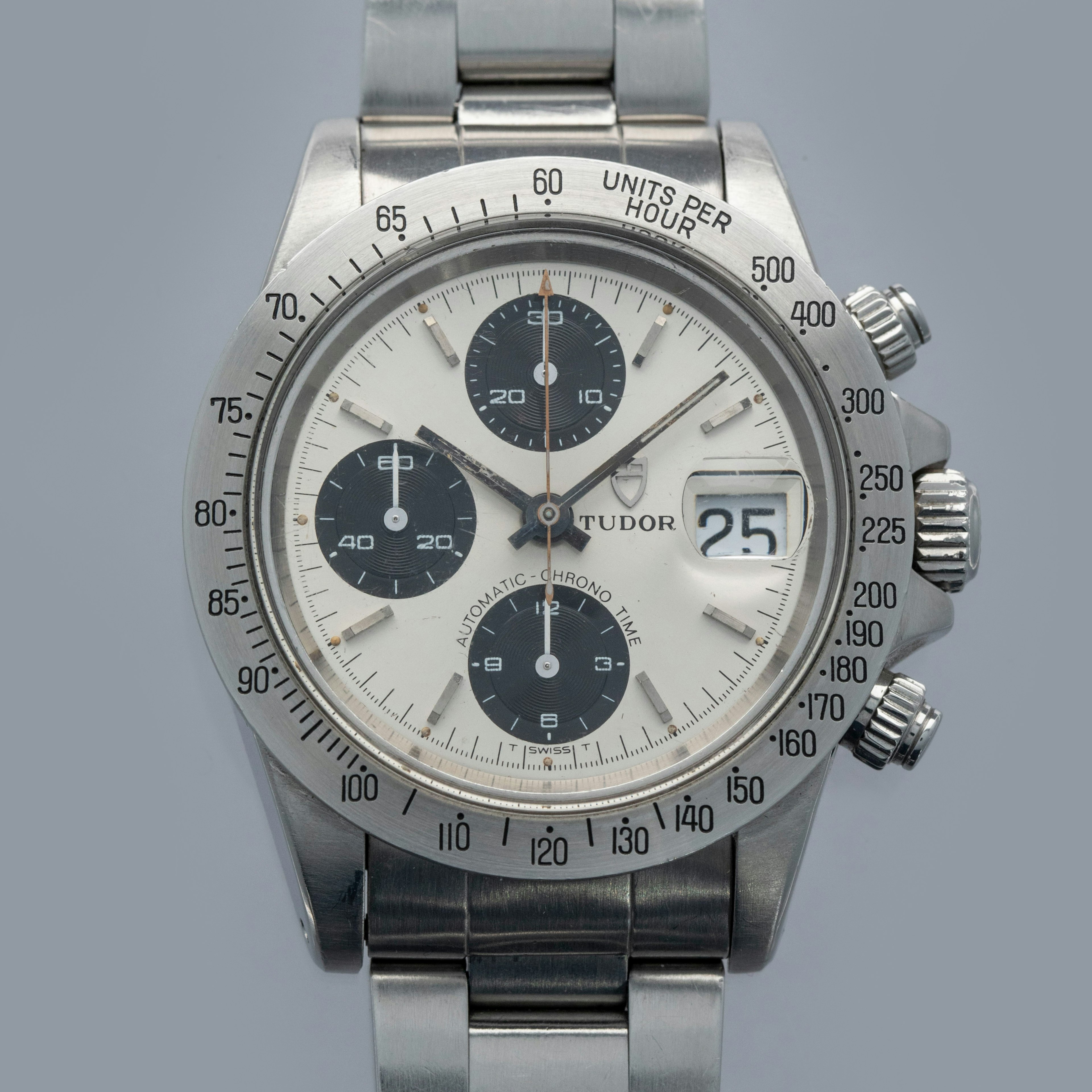 Thumbnail for Tudor Oysterdate Chronograph 94300 Big Block Solo Dial
