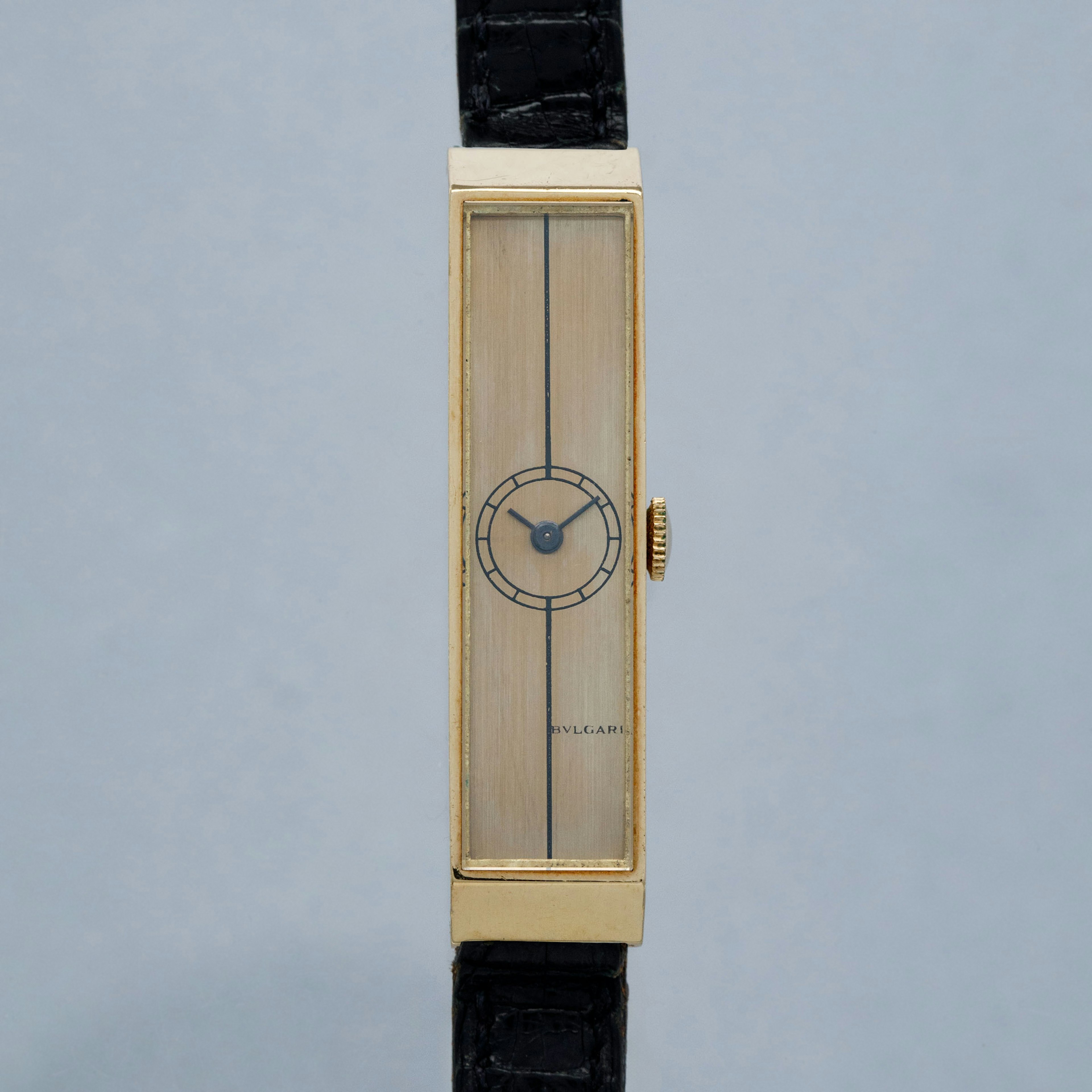 Thumbnail for UTI Elongated Rectangular 18k YG Retailed by Bulgari 