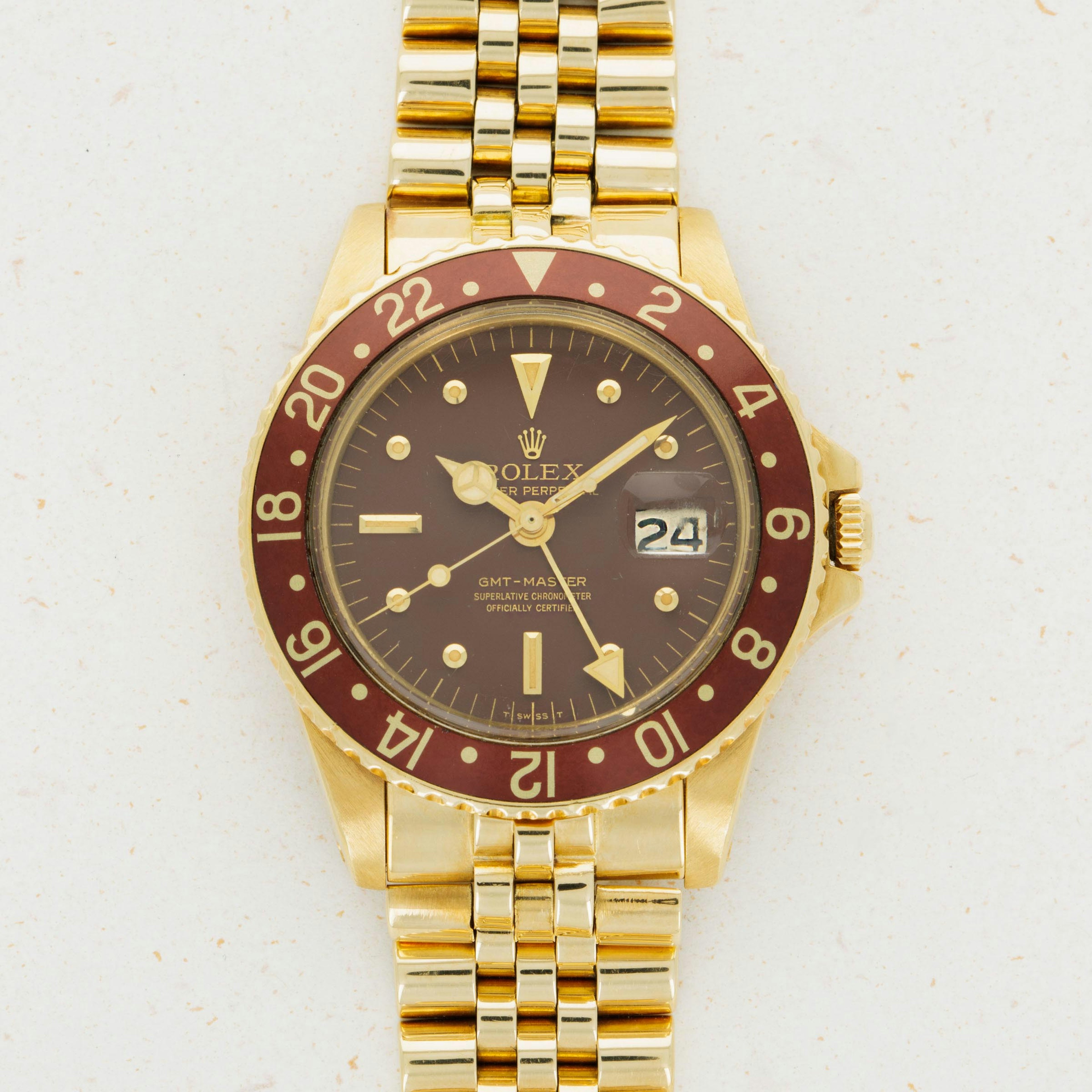 Thumbnail for Rolex GMT-Master 1675 18k Yellow Gold