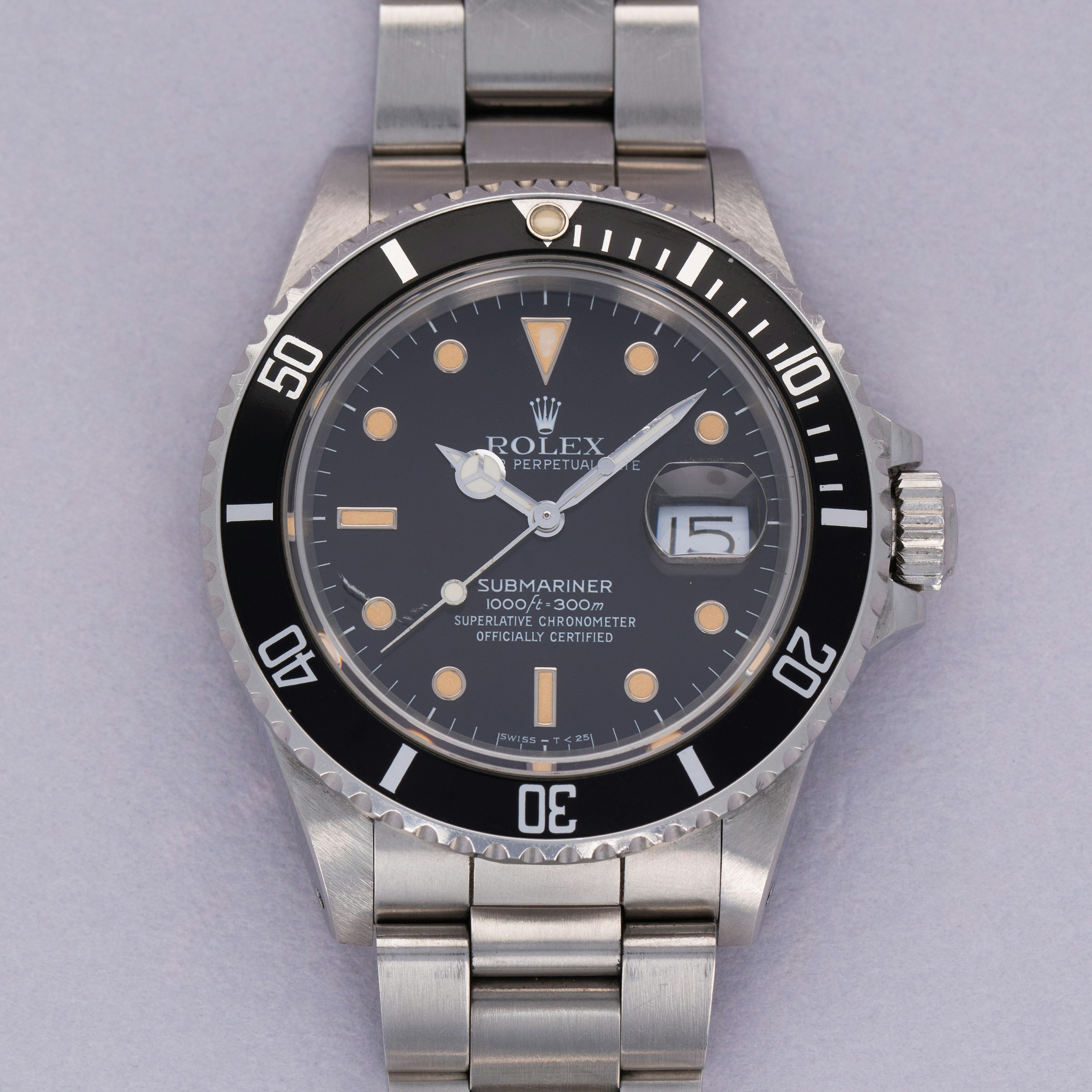 Thumbnail for Rolex Submariner Date 16800 Glossy Dial