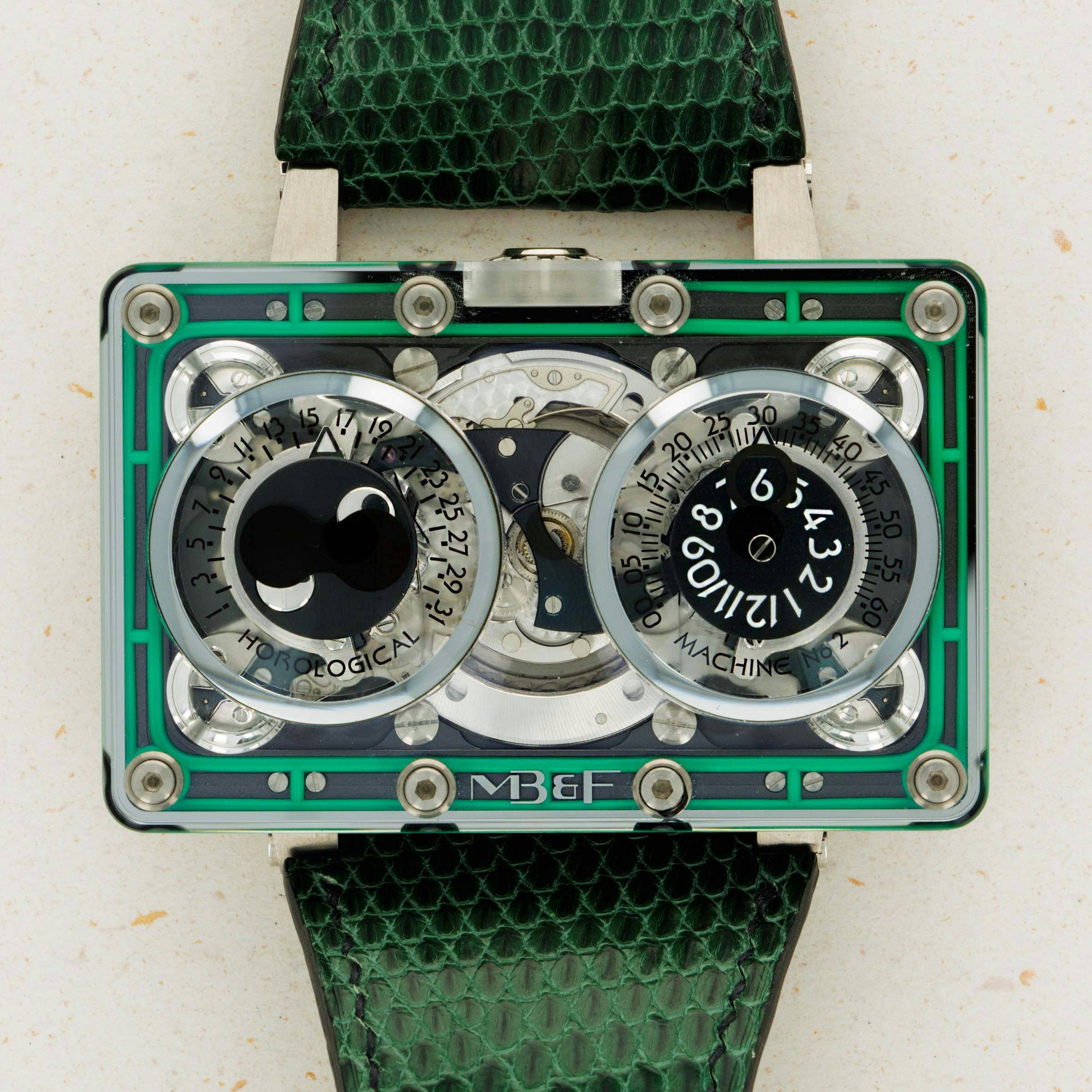 Thumbnail for MB&F Horological Machine HM2 SV Black Sapphire and Titanium 20.DSTBL.B