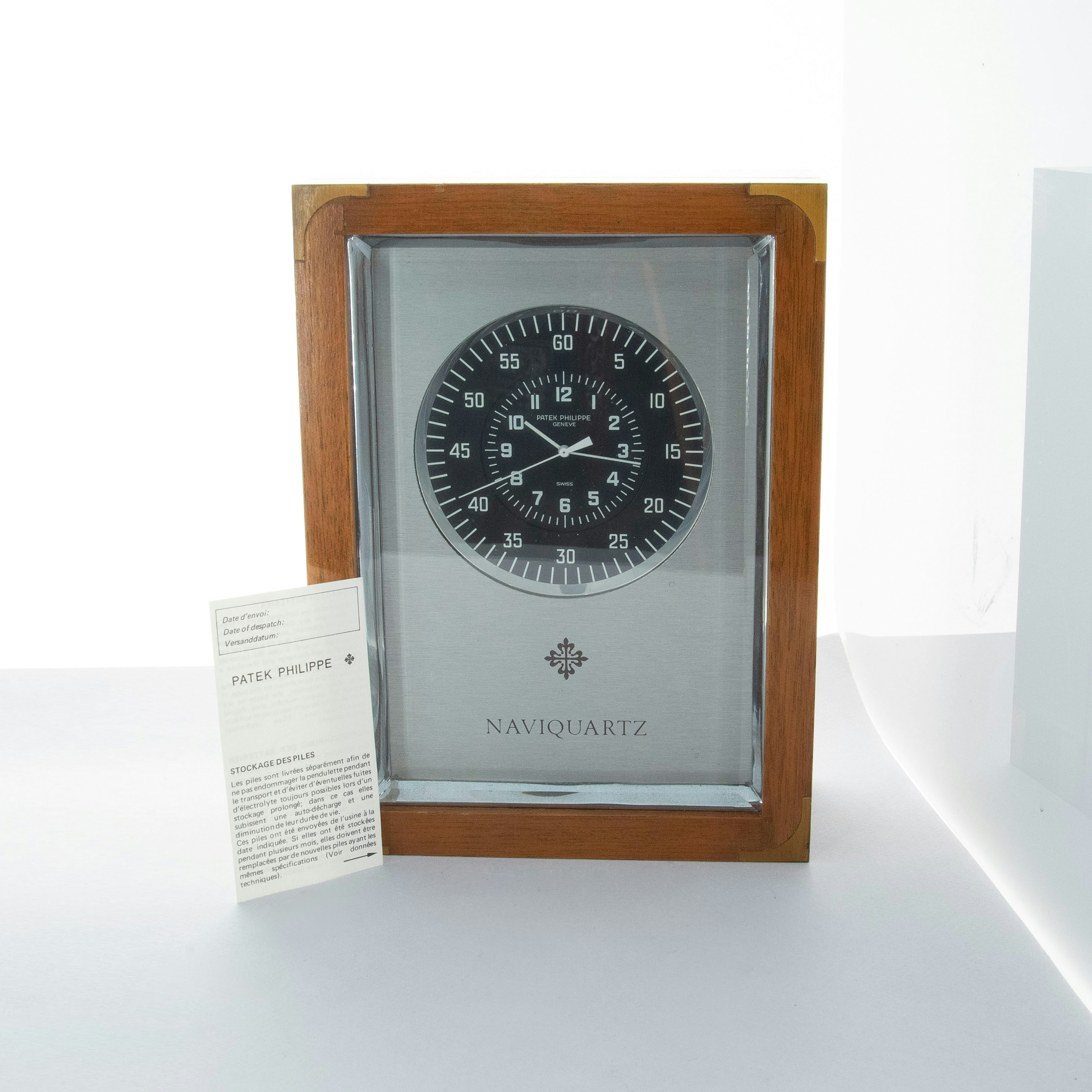 Thumbnail for Patek Philippe Naviquartz 1202 Desk Clock