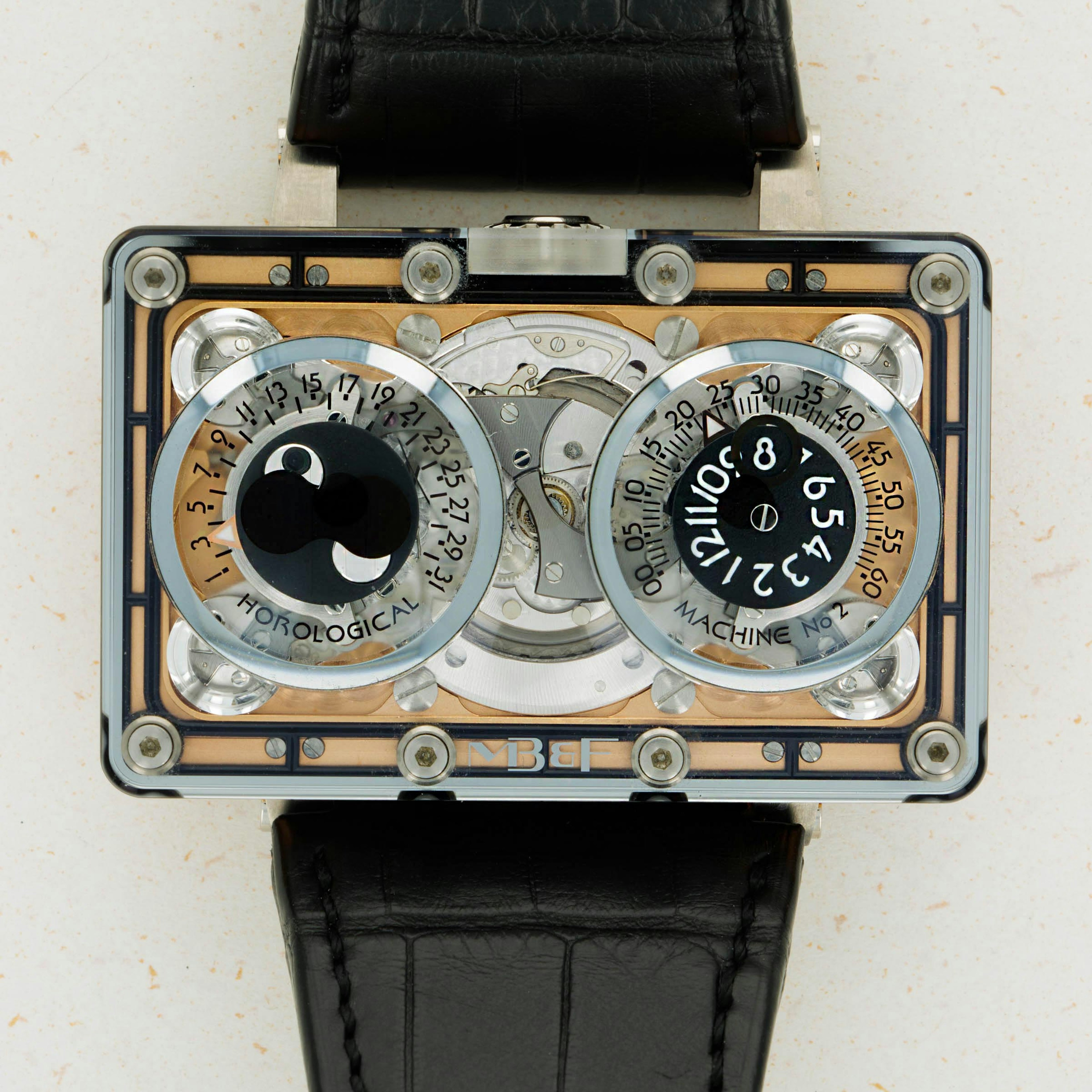 Thumbnail for MB&F Horological Machine HM2 Sapphire Rose Gold and Titanium 20.DSRL.B