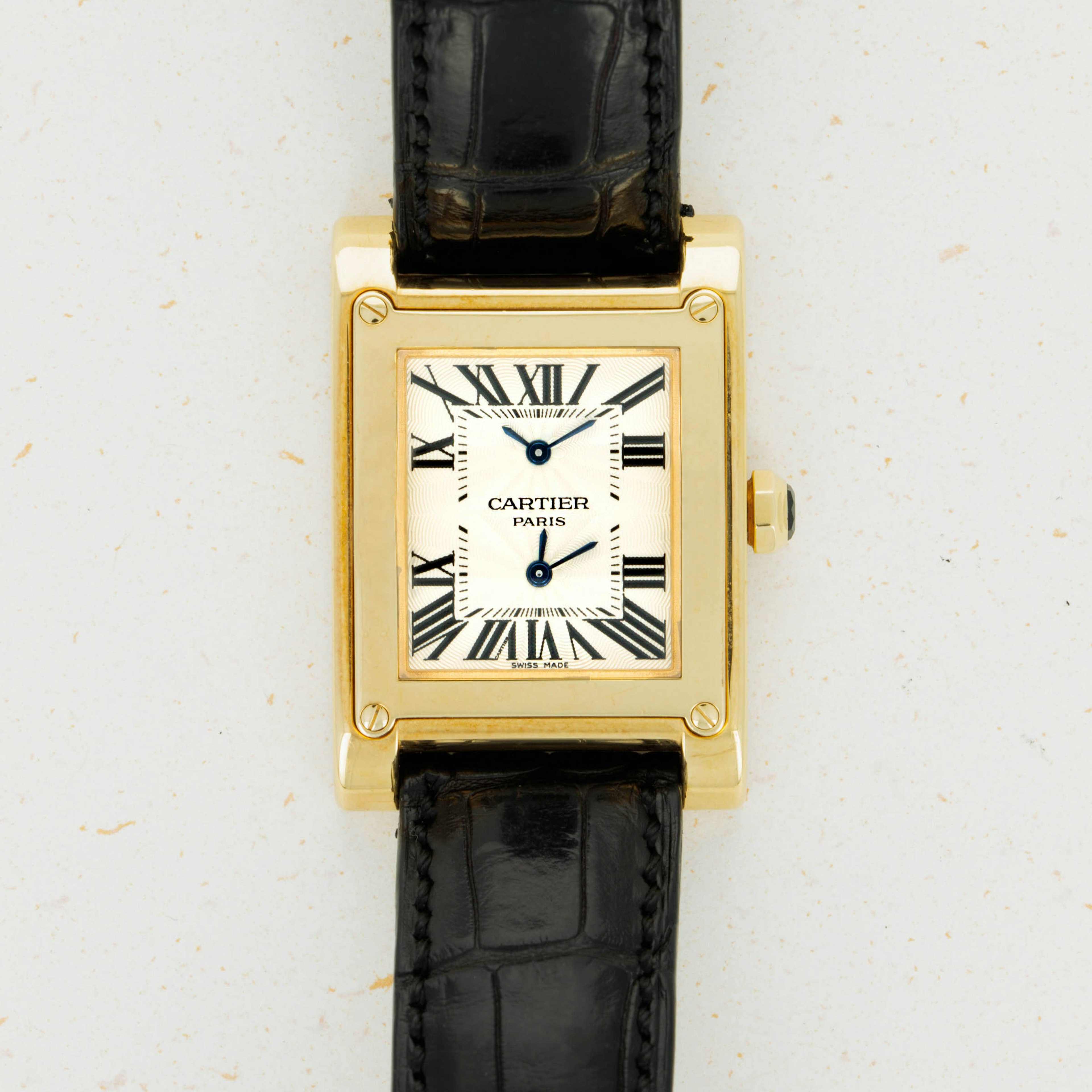 Thumbnail for Cartier CPCP Tank À Vis Dual Time 2551