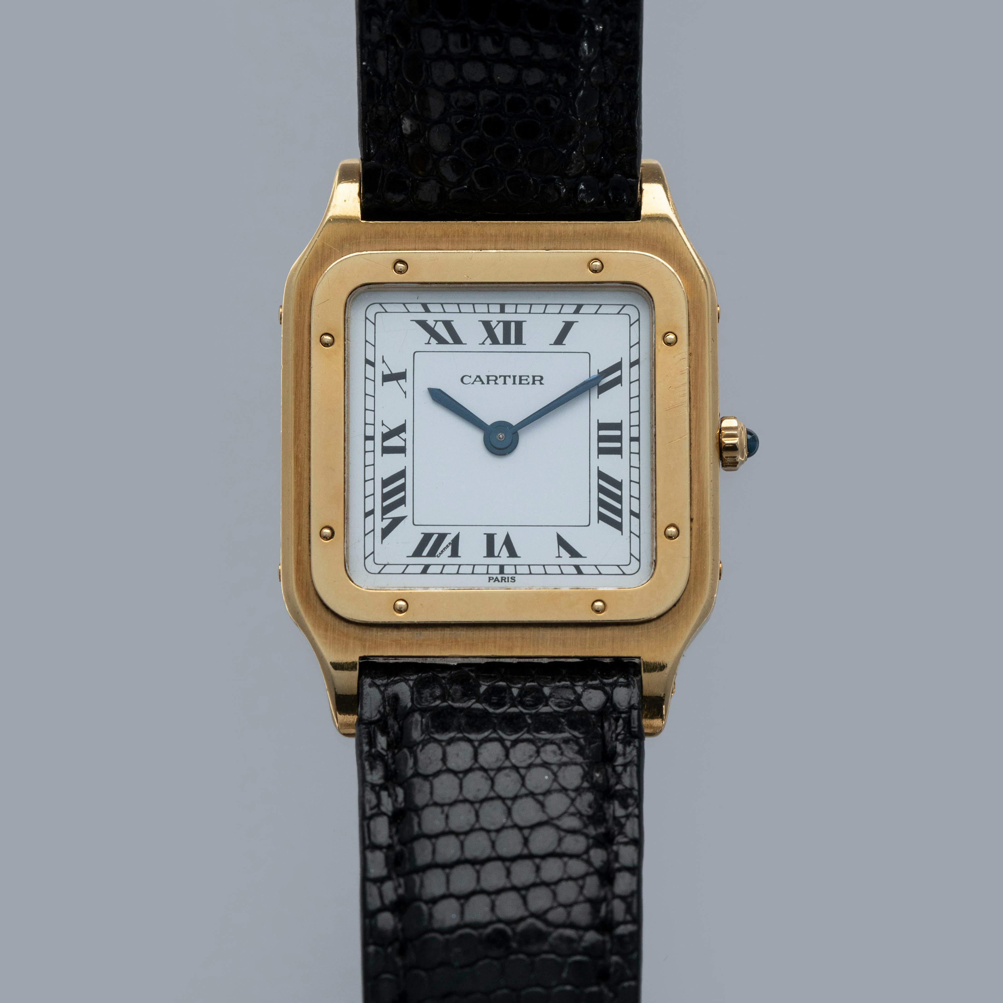 Thumbnail for Cartier Santos Dumont Extra-Plat 96054 18K YG