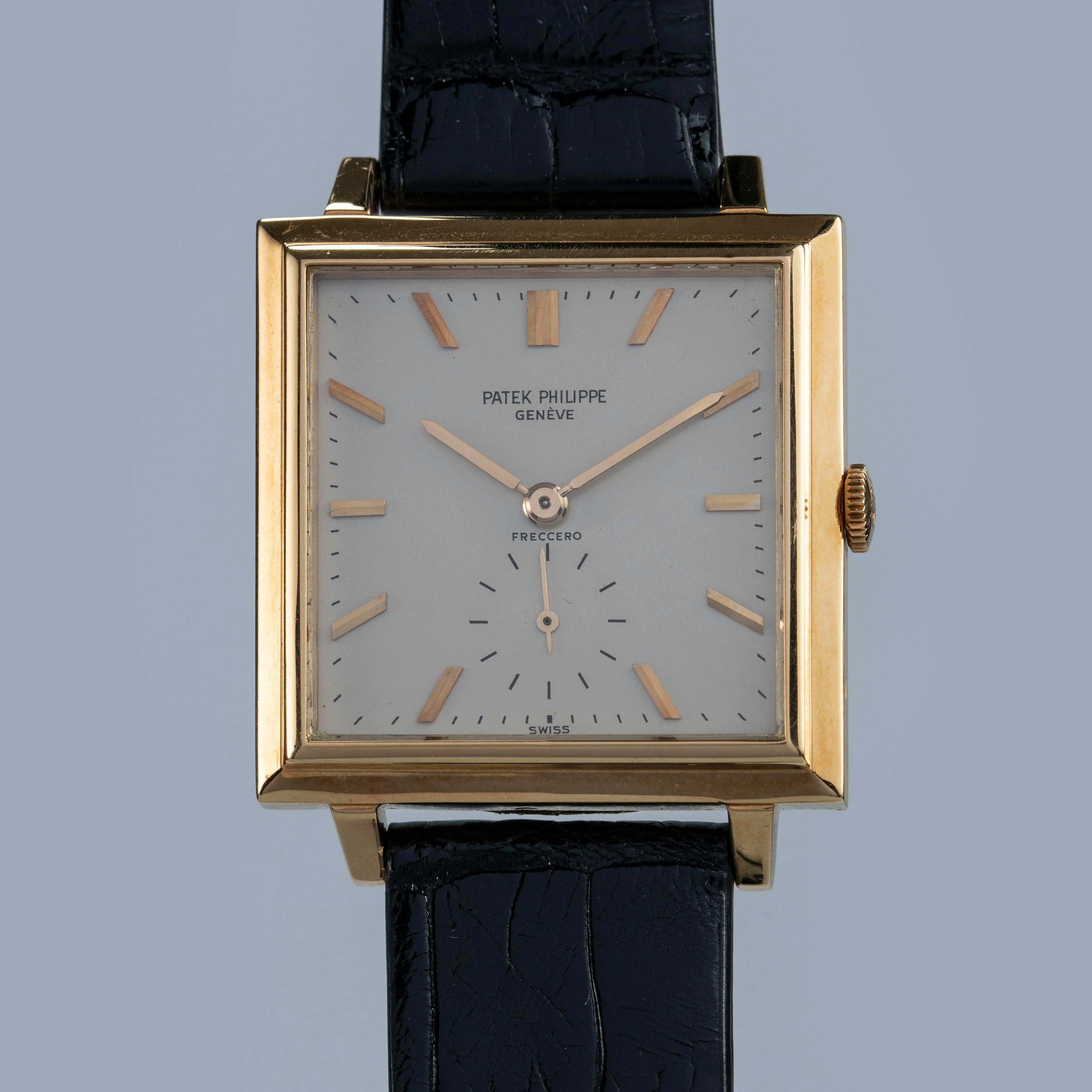 Thumbnail for Patek Philippe Square 3485J Freccero Dial 18K YG with Extract From The Archives