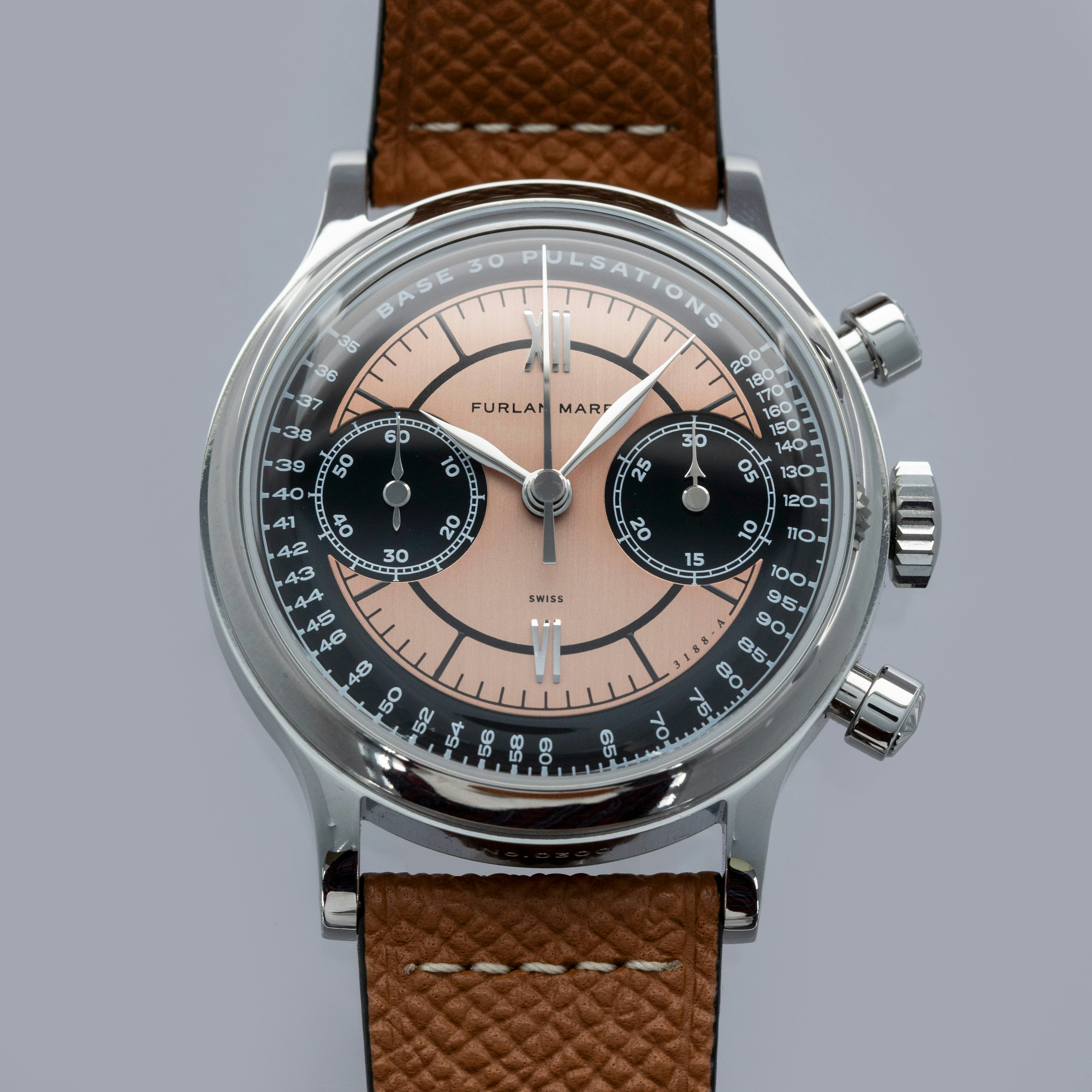 Thumbnail for Furlan Marri x Revolution Flyback Chronograph 3188-A Salmon Dial