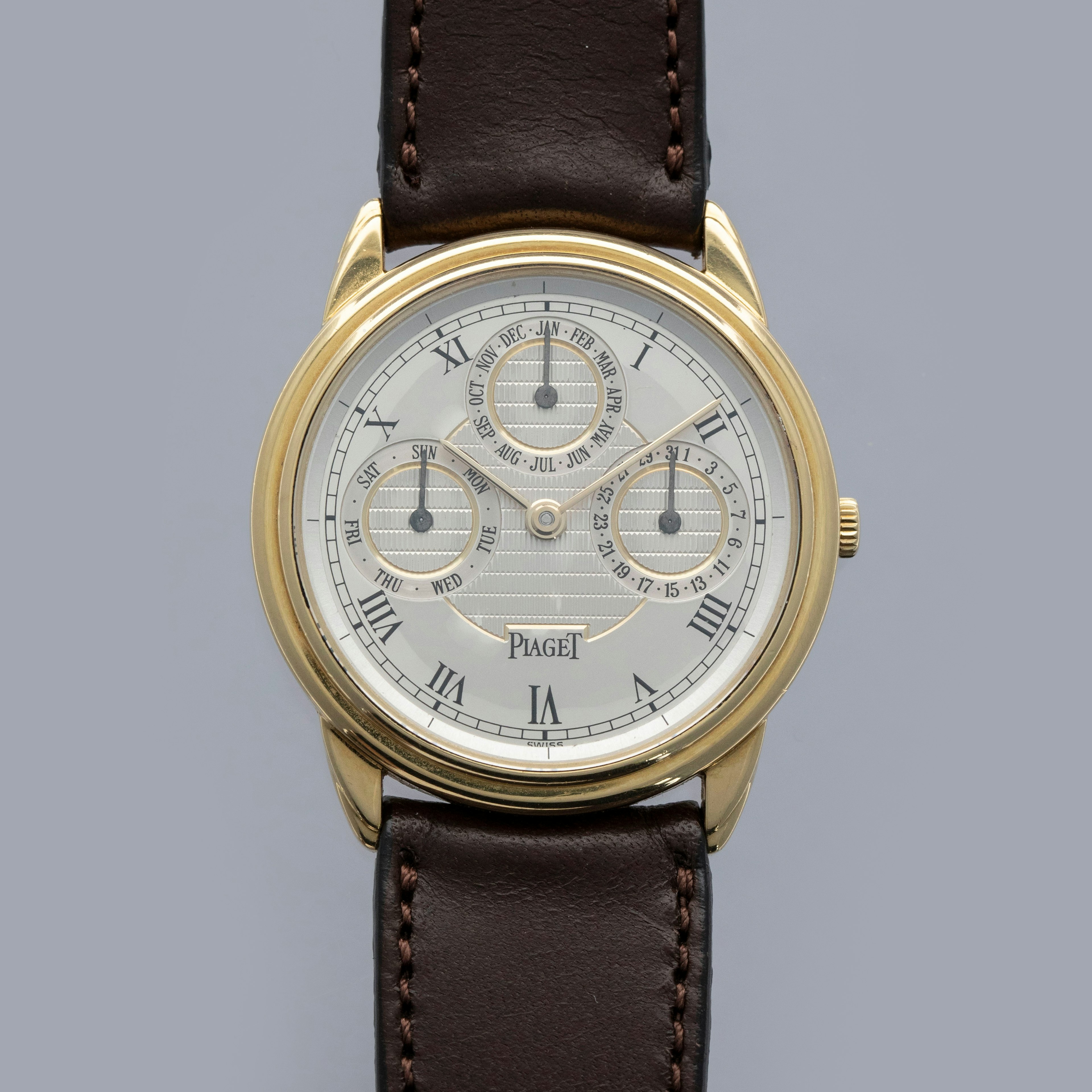 Thumbnail for Piaget Gouverneur Triple Date Calendar Automatic 15959 18k YG