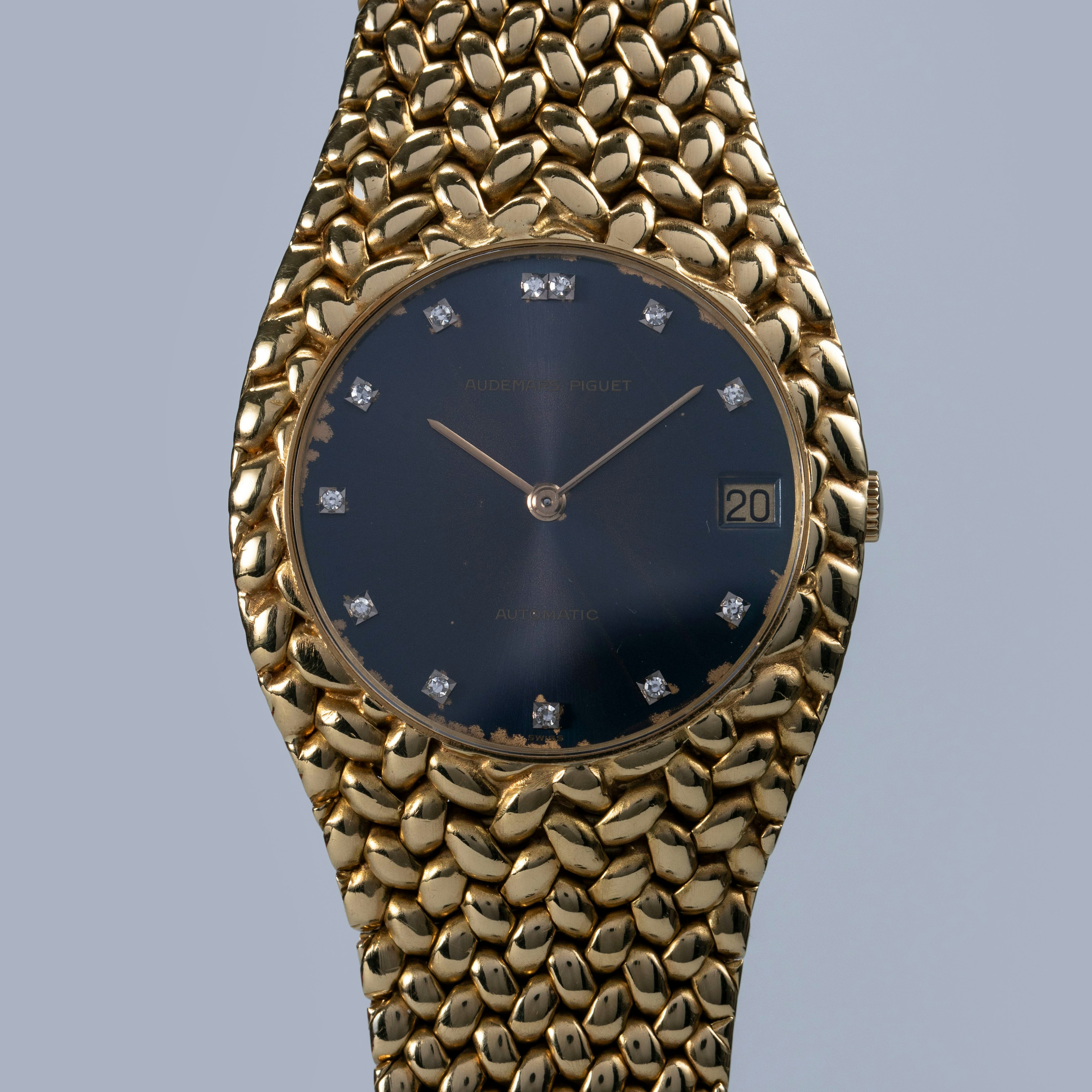 Thumbnail for Audemars Piguet Cobra 5403 Blue Diamond Dial 18K YG