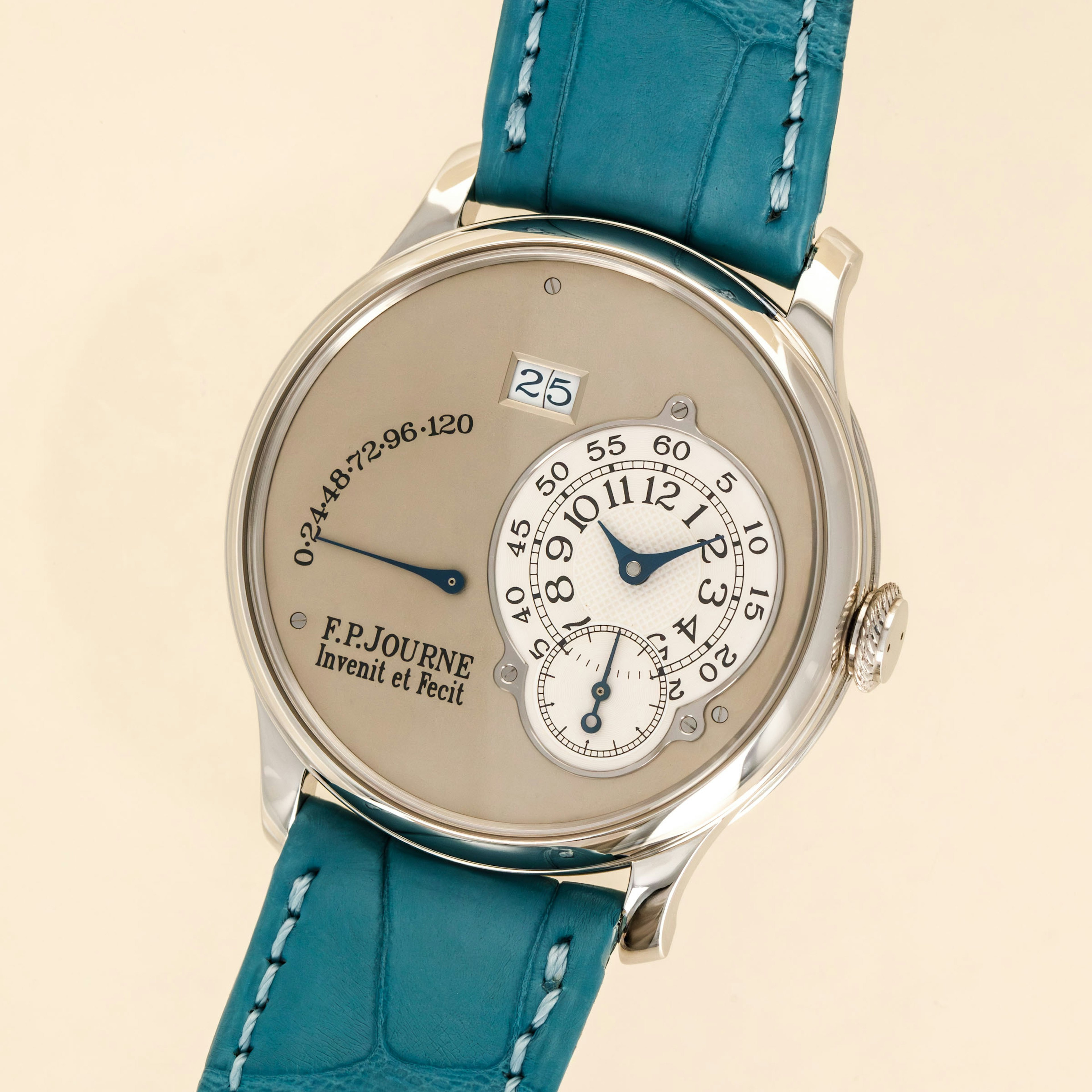 Thumbnail for F.P. Journe Octa Reserve De Marche 02A 38mm Brass Movement Platinum Case