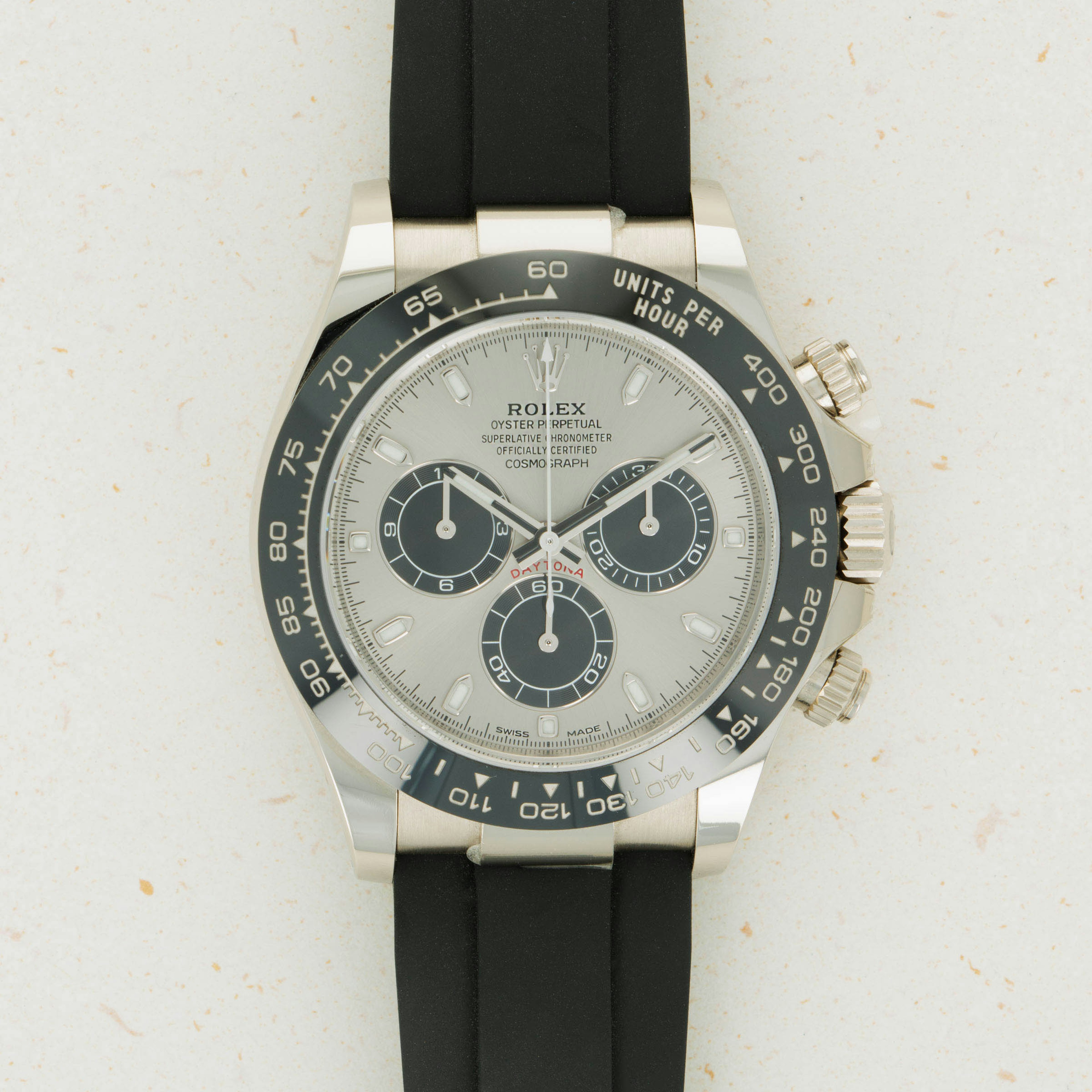 Thumbnail for Rolex Cosmograph Daytona 116519LN 18k WG Oysterflex