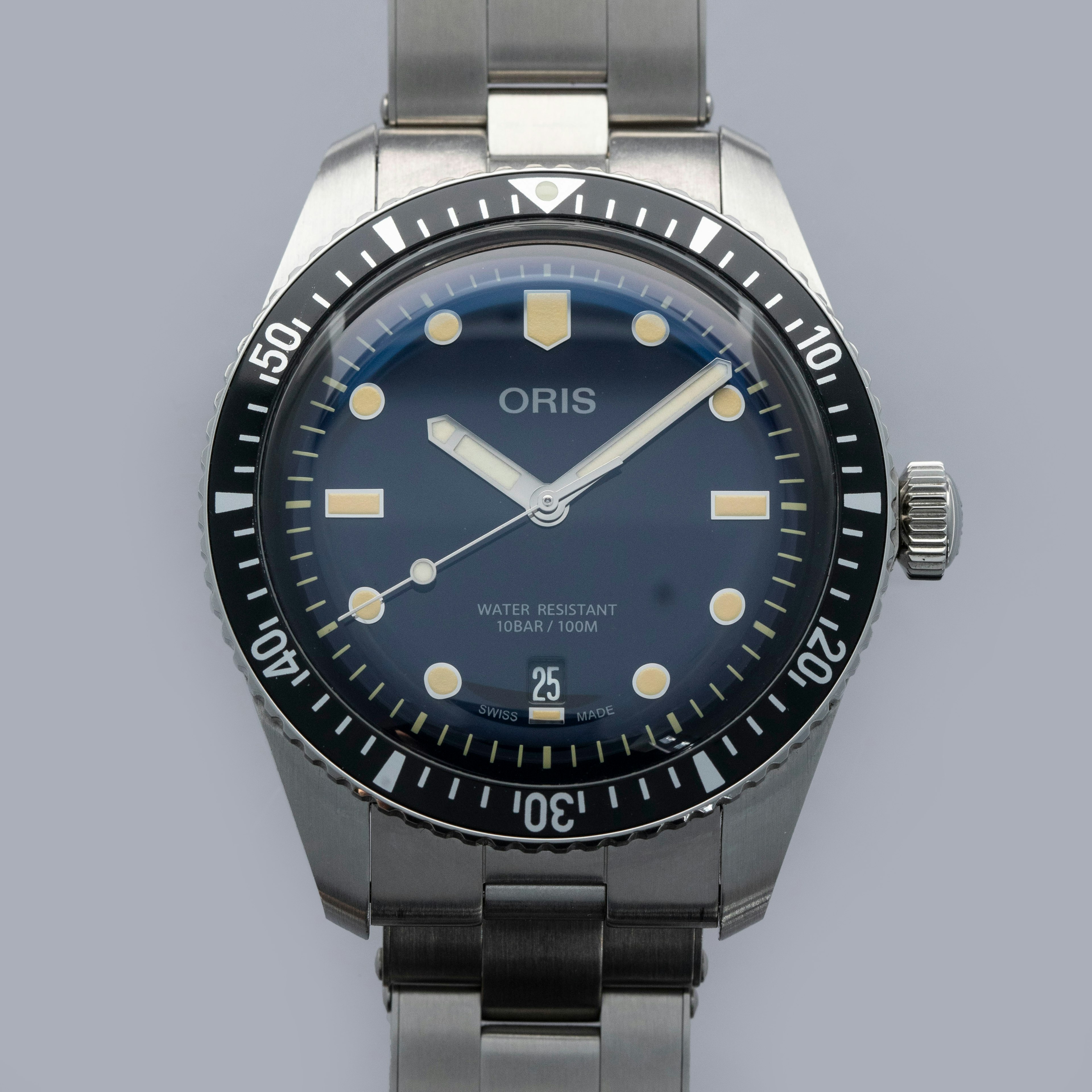 Thumbnail for Oris	Divers Sixty-Five Date Blue Dial