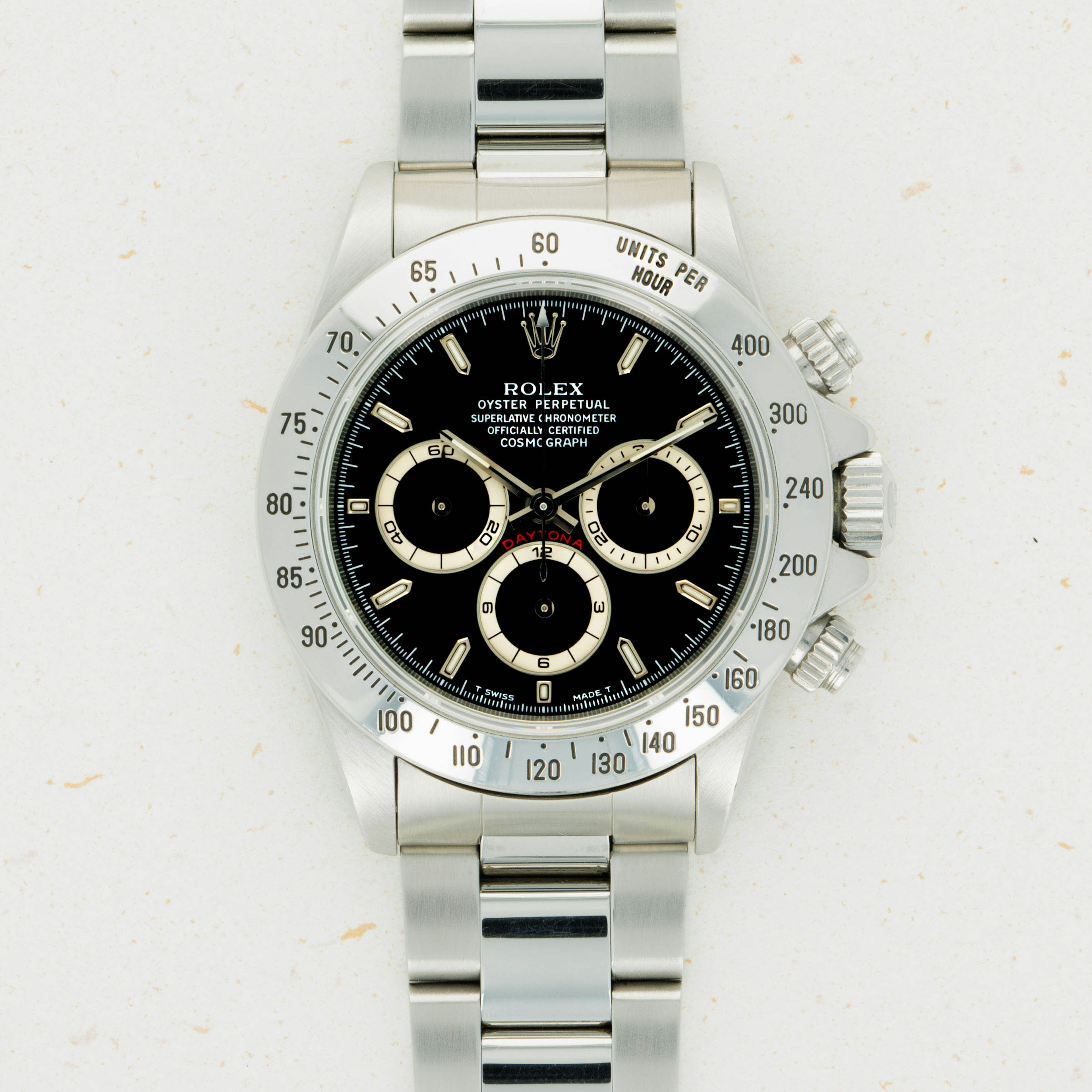 Thumbnail for Rolex Daytona 16520 Black Dial Zenith Movement