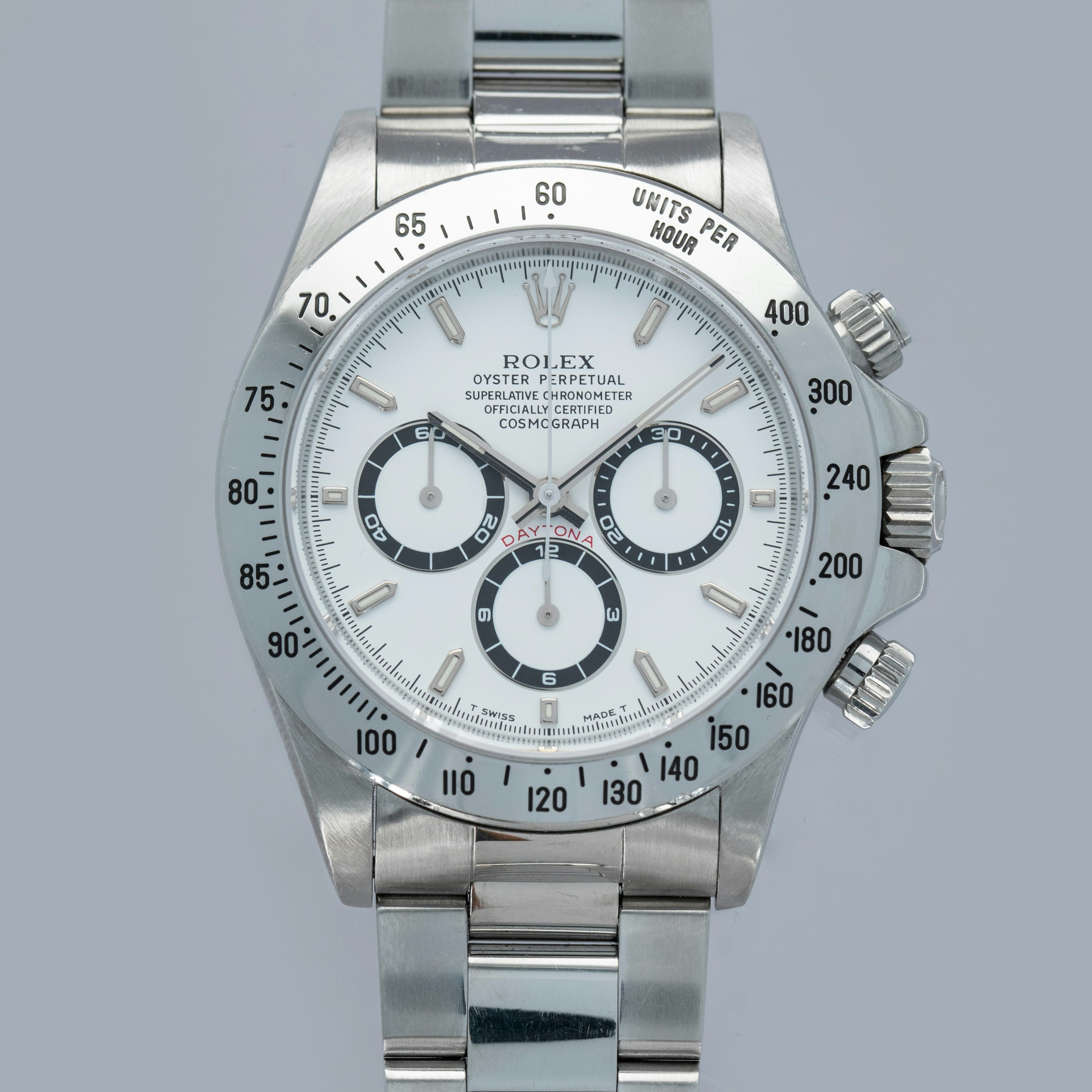 Thumbnail for Rolex Cosmograph Daytona 16520 Zenith Movement White Dial Rolex Service Guarantee