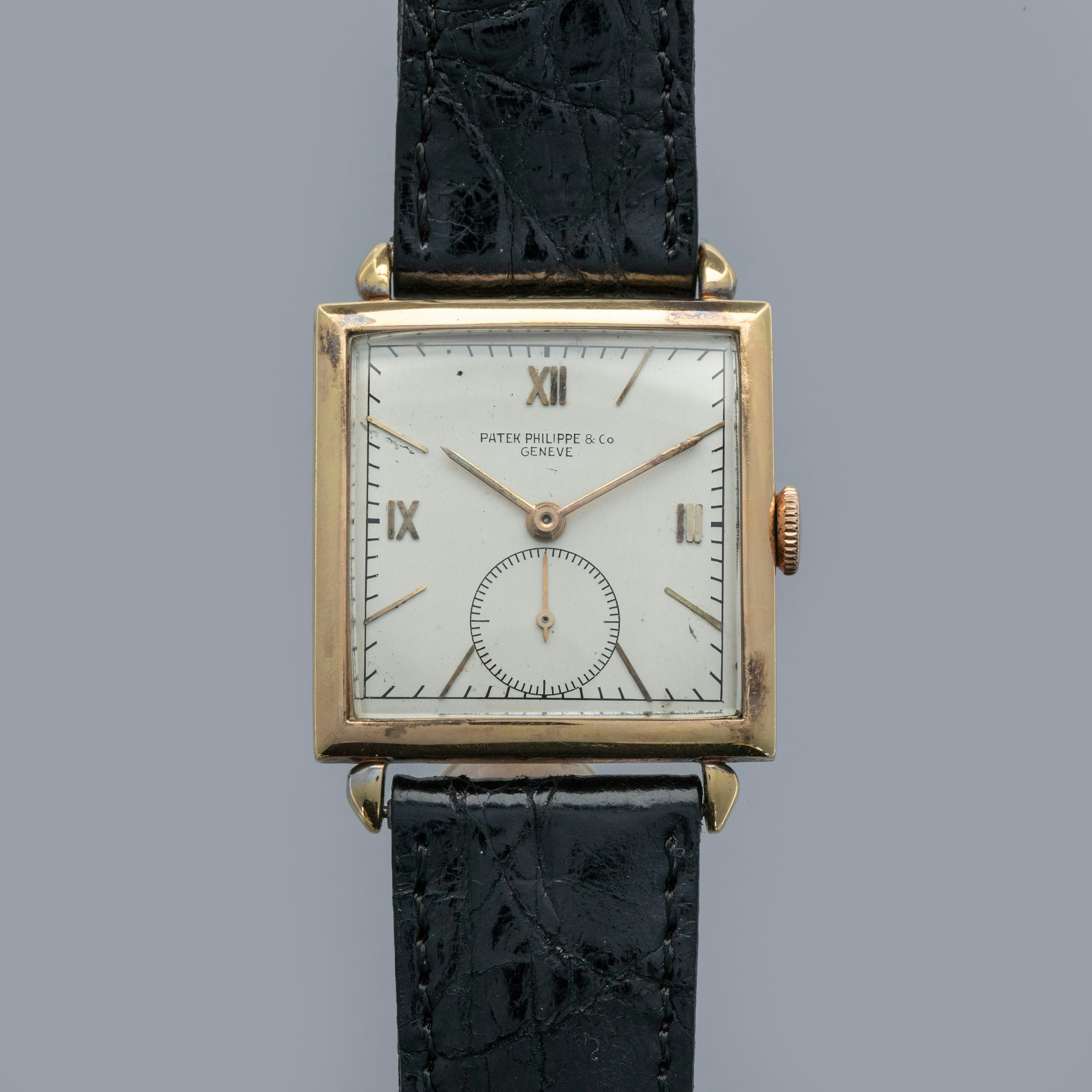Thumbnail for Patek Philippe 1432 Square Shaped 18k YG