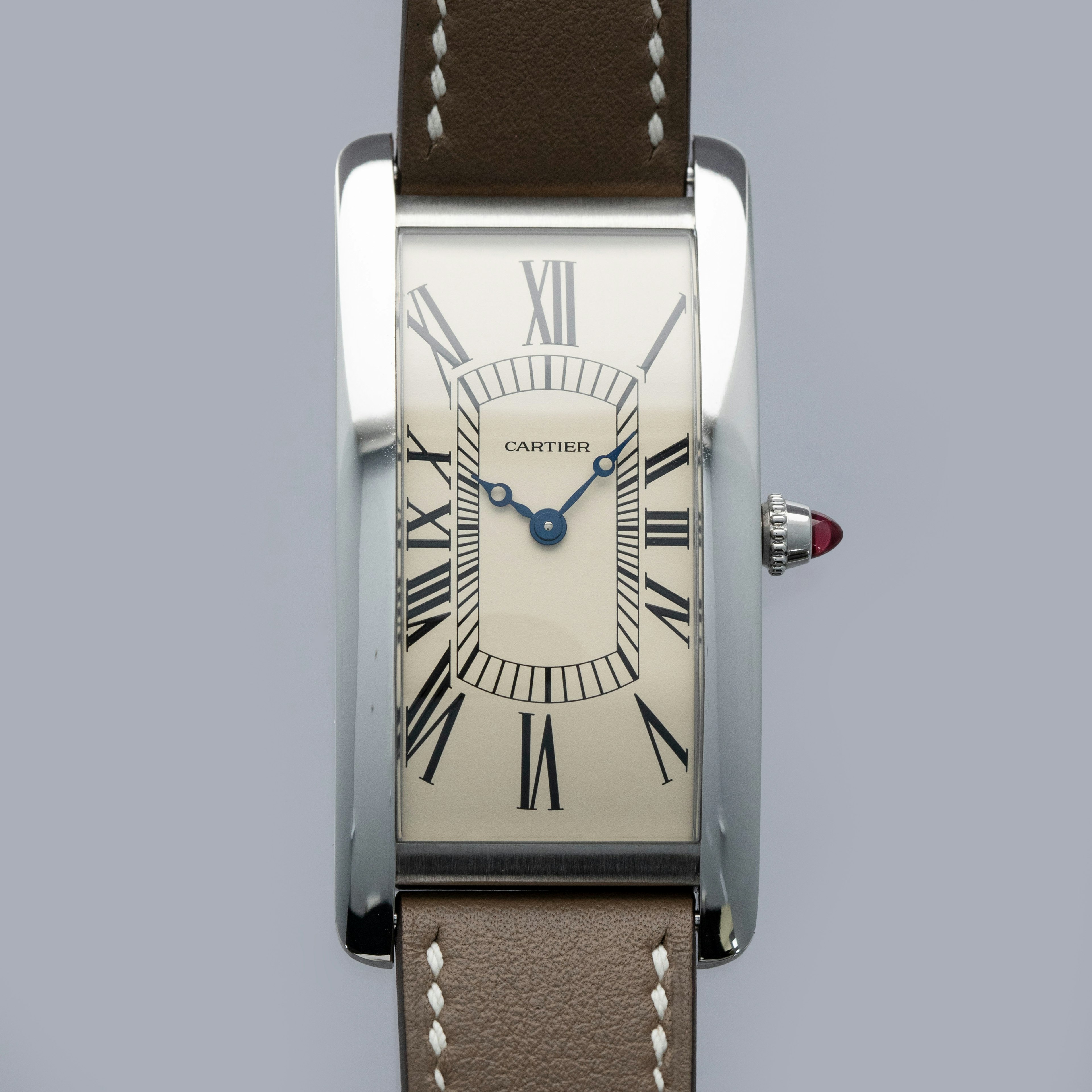 Thumbnail for Cartier Tank Cintree Extra Plat WTGA0193 Limited Edition Platinum