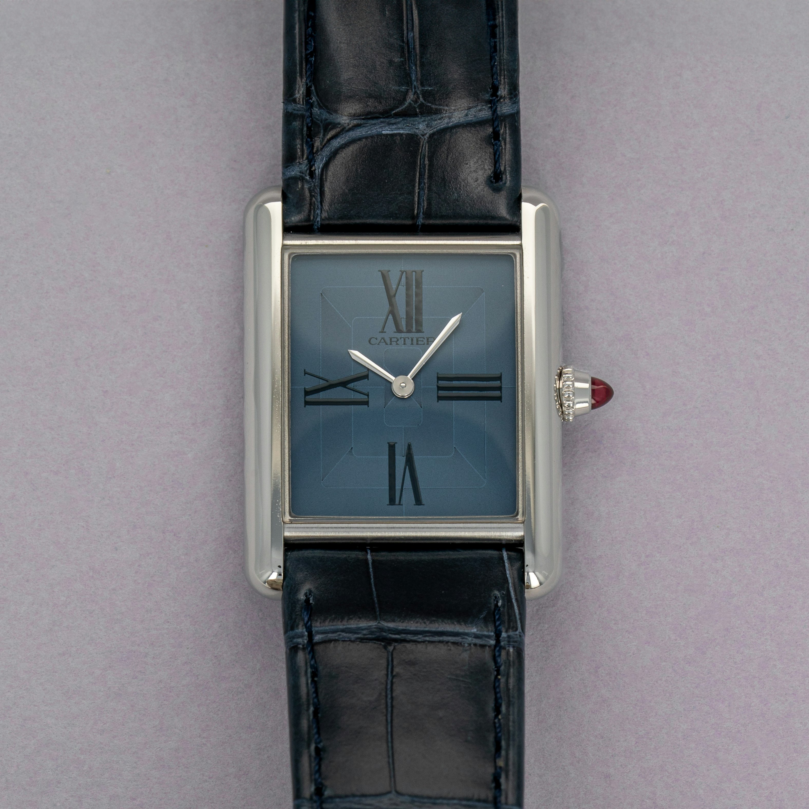 Thumbnail for Cartier Tank Louis WGTA0121 Platinum Limited Edition 