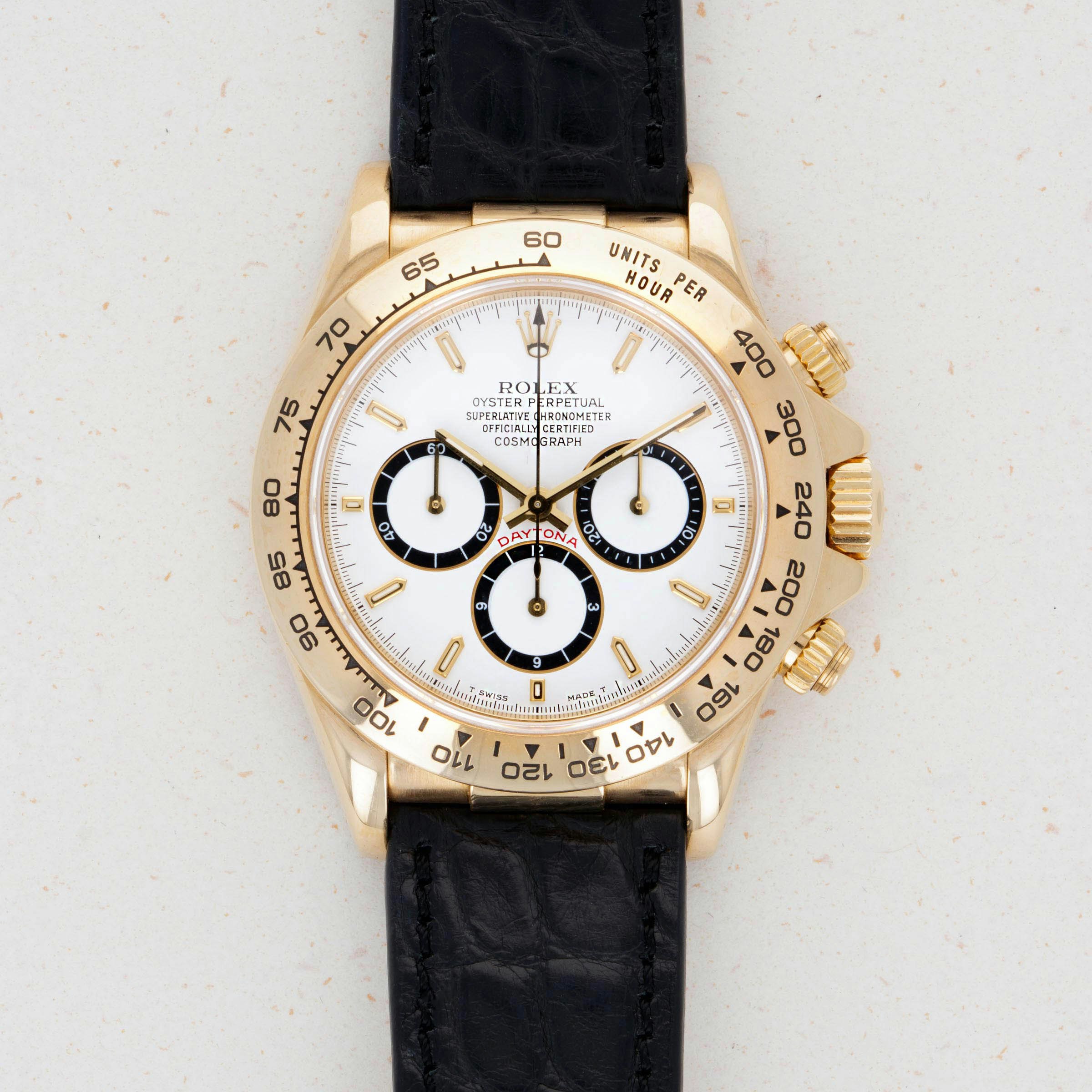 Thumbnail for Rolex Daytona Yellow Gold Zenith Movement 16518 Box and Papers