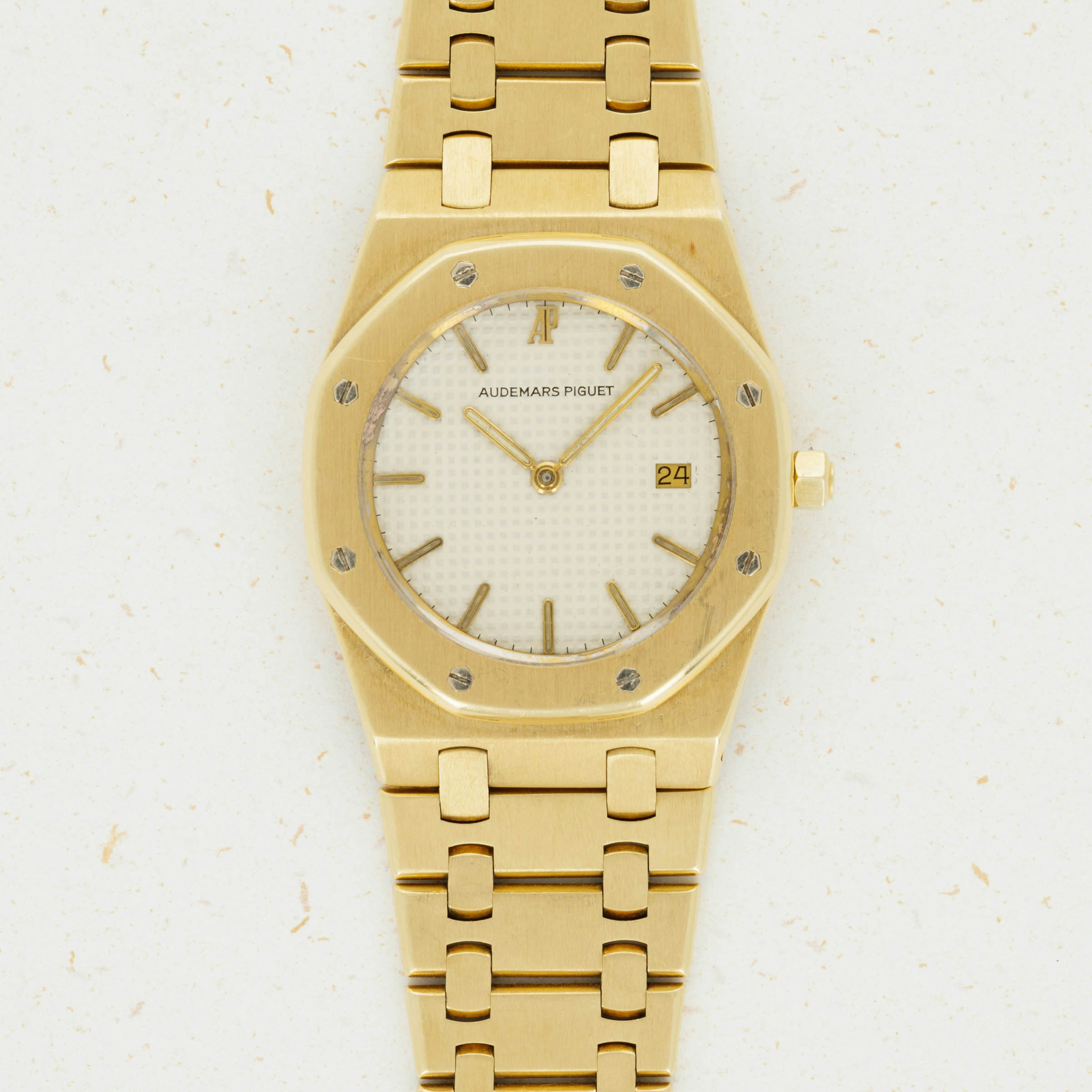 Thumbnail for Audemars Piguet Royal Oak Quartz Yellow Gold 56175BA
