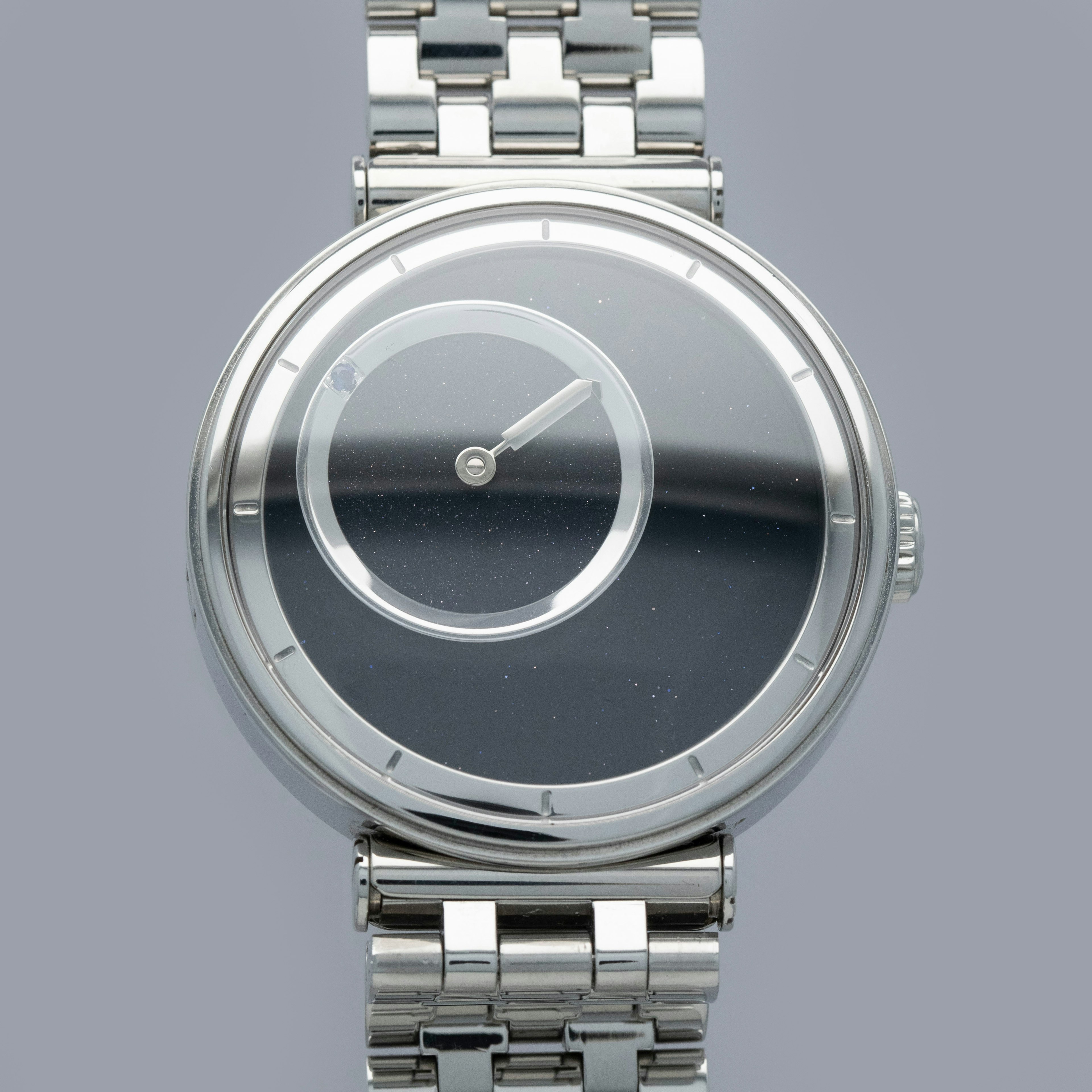 Thumbnail for Bernhard Lederer Universe (BLU) Planet Aventurine Dial Stainless Steel