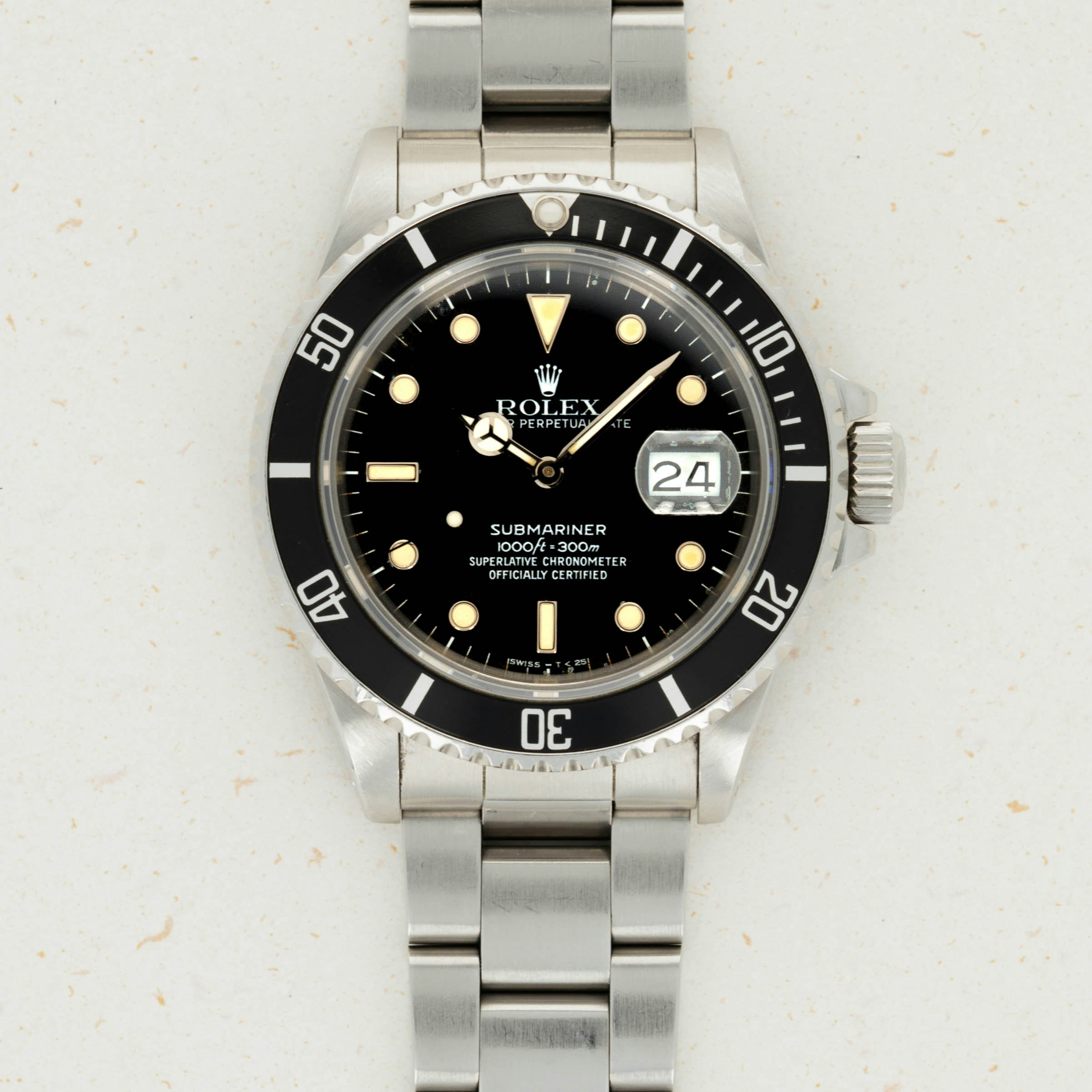 Thumbnail for Rolex Submariner 16800 With Guarantee