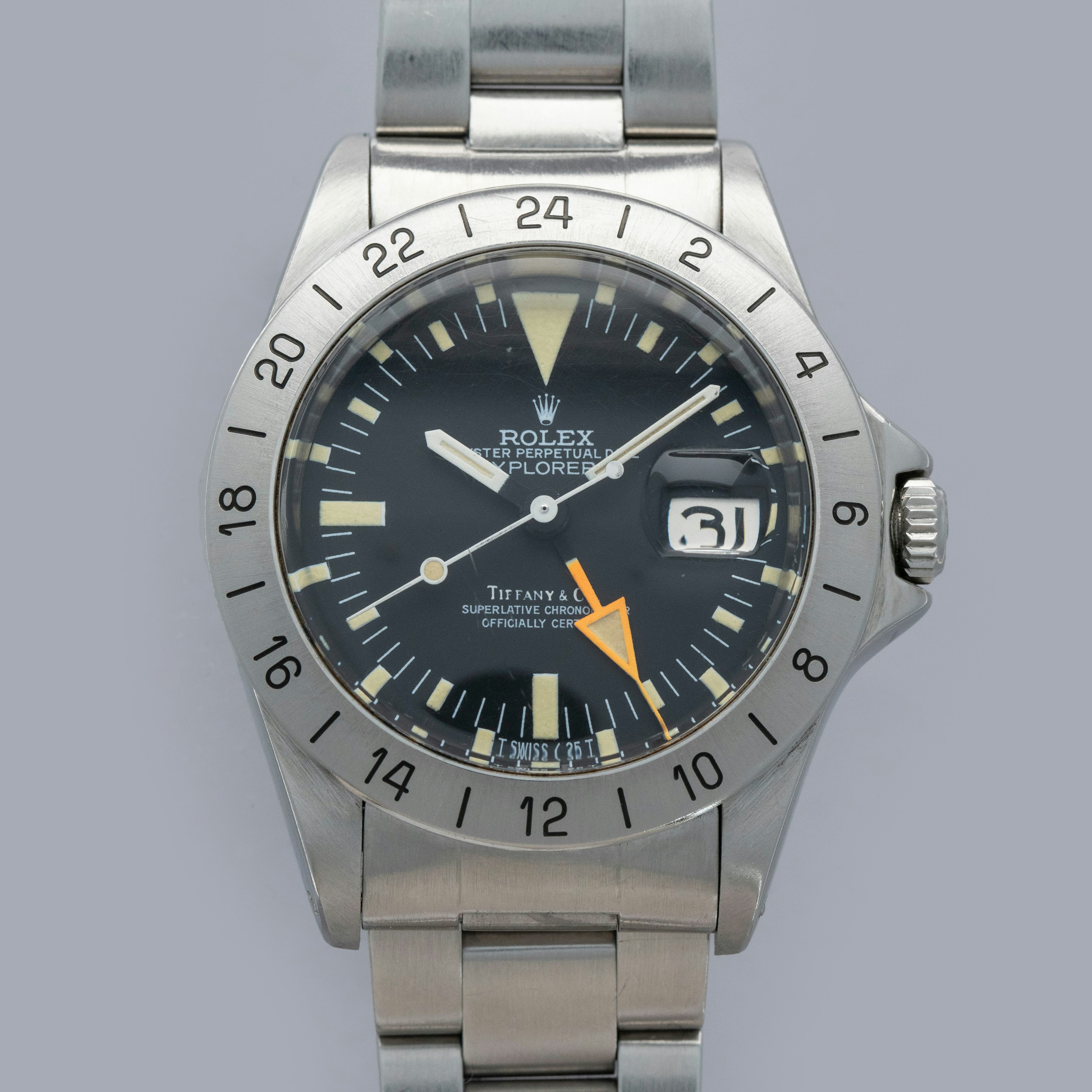 Thumbnail for Rolex Explorer II 1655 Orange Hand Explorer Retailed by Tiffany & Co.
