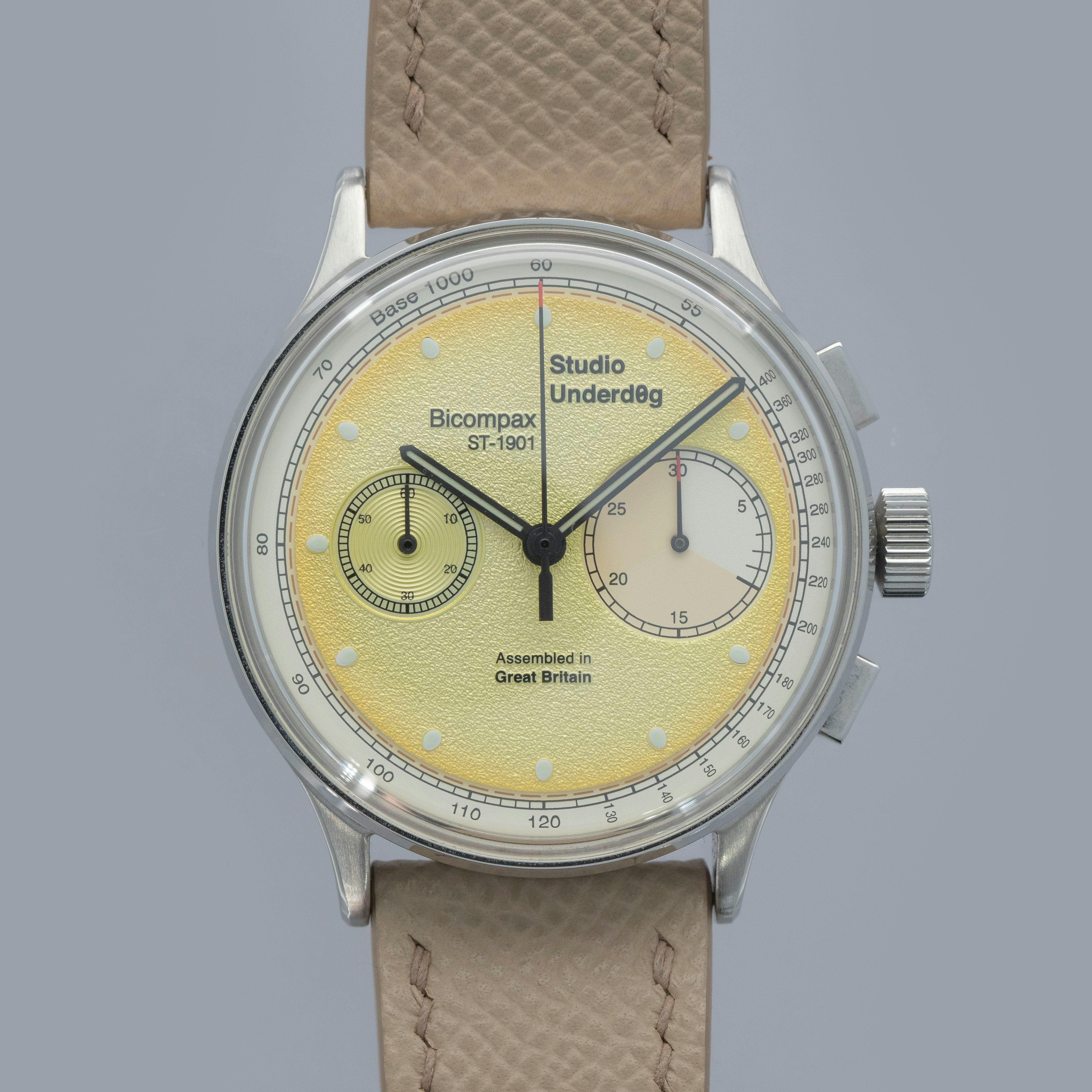 Thumbnail for Studio Underd0g x  Wristcheck Chronograph Uneggspected Boiled Edition