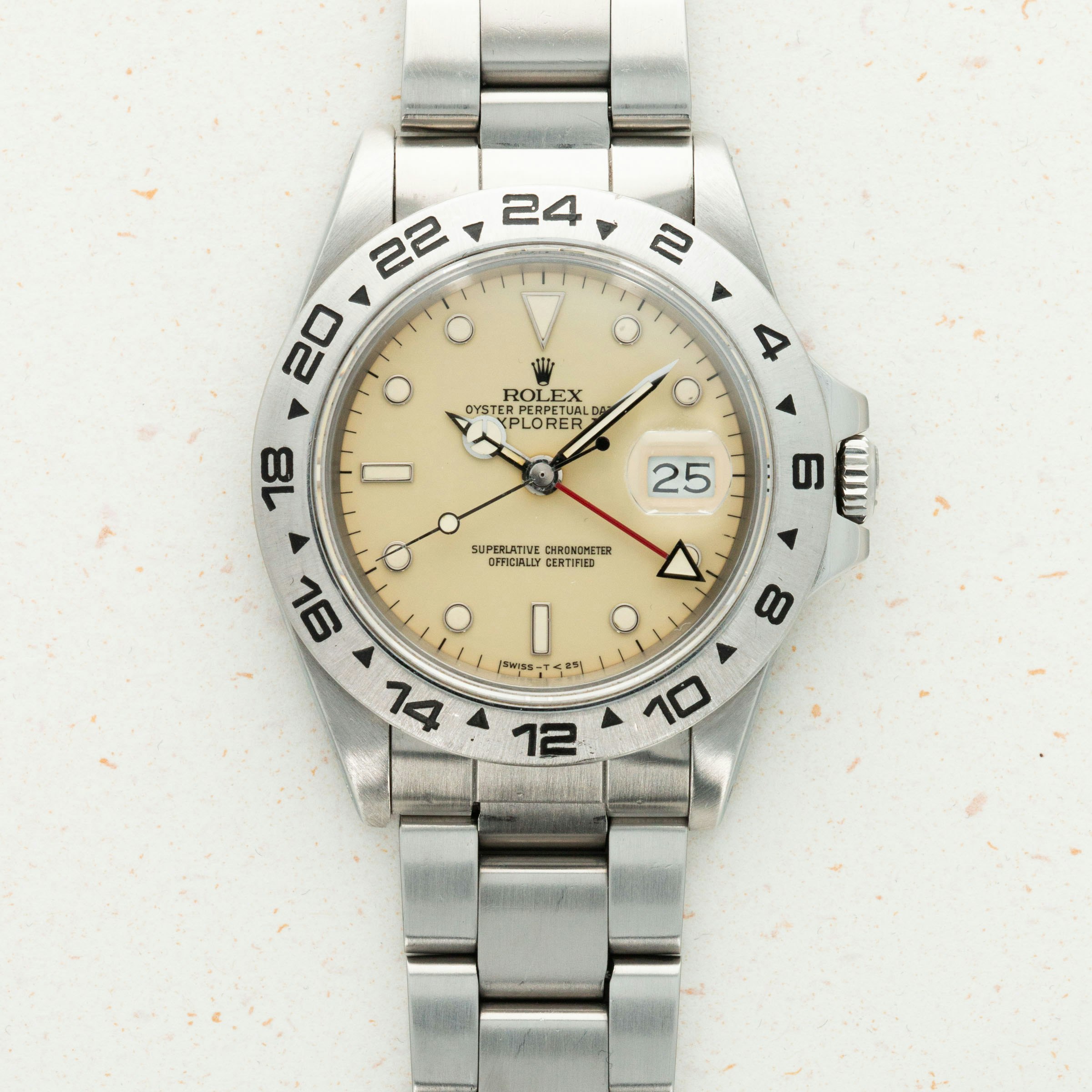 Thumbnail for Rolex Explorer II Cream Dial 16550