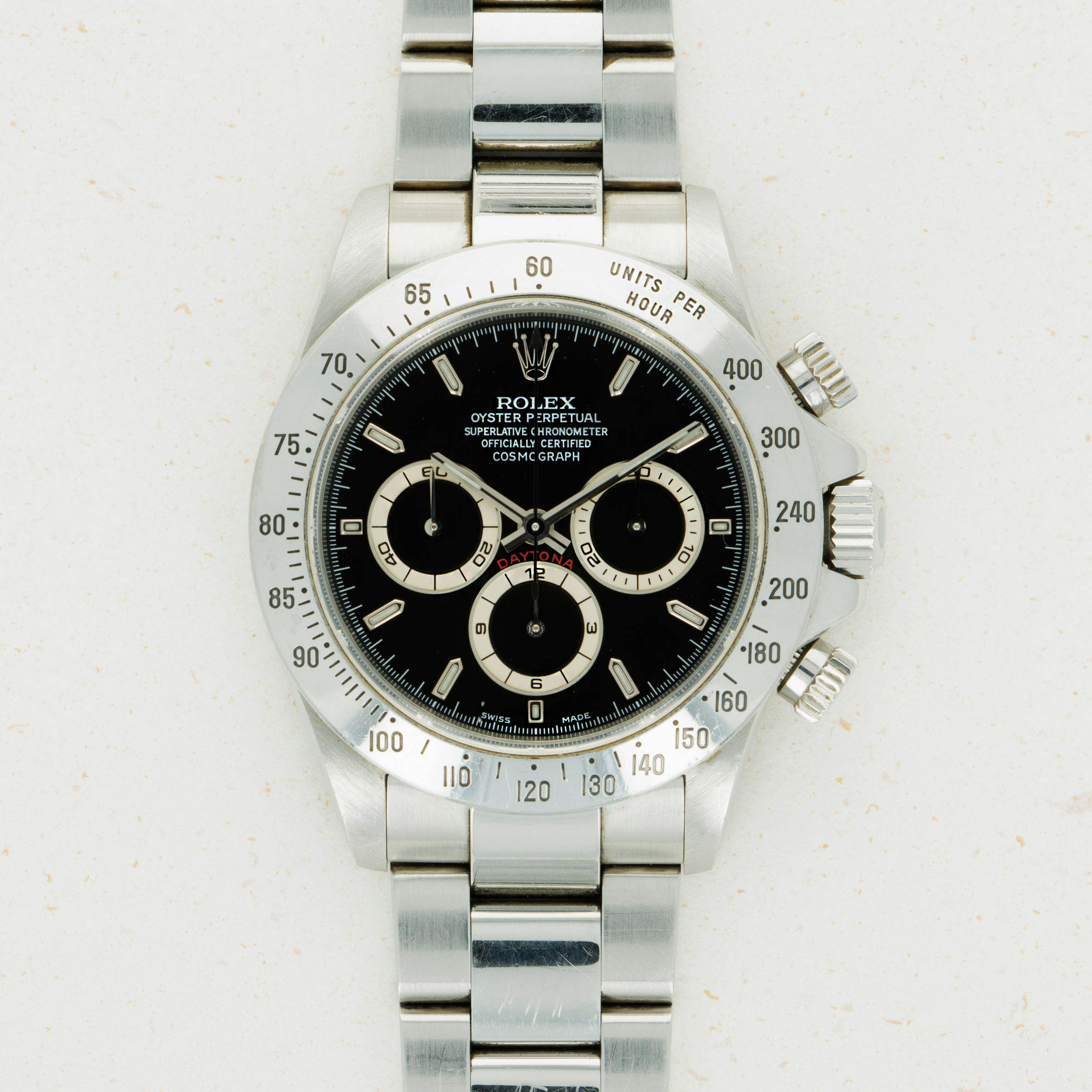 Thumbnail for Rolex Daytona 16520 Zenith Movement Black Dial P Serial