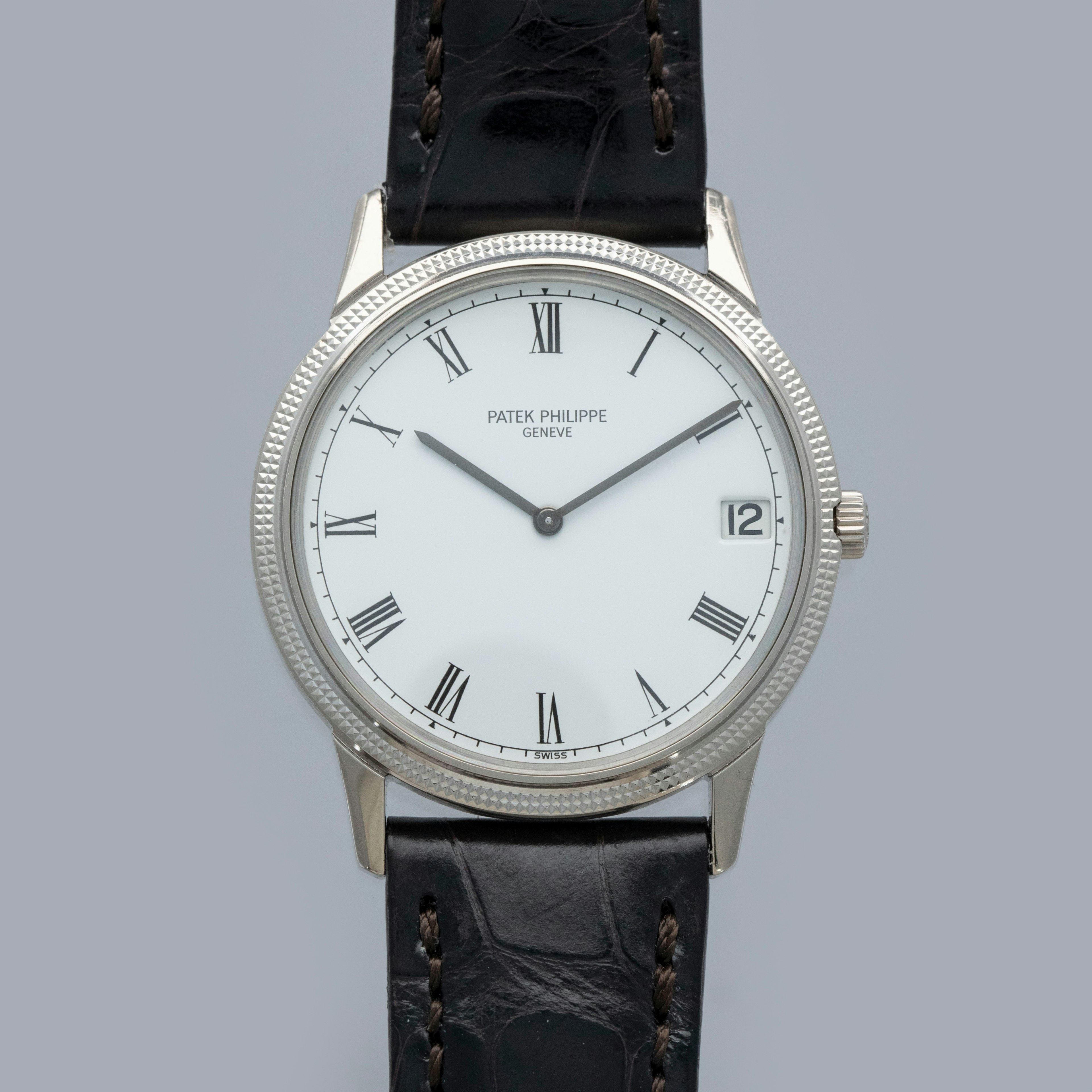 Thumbnail for Patek Philippe Calatrava 3602G White Roman Dial 18k WG