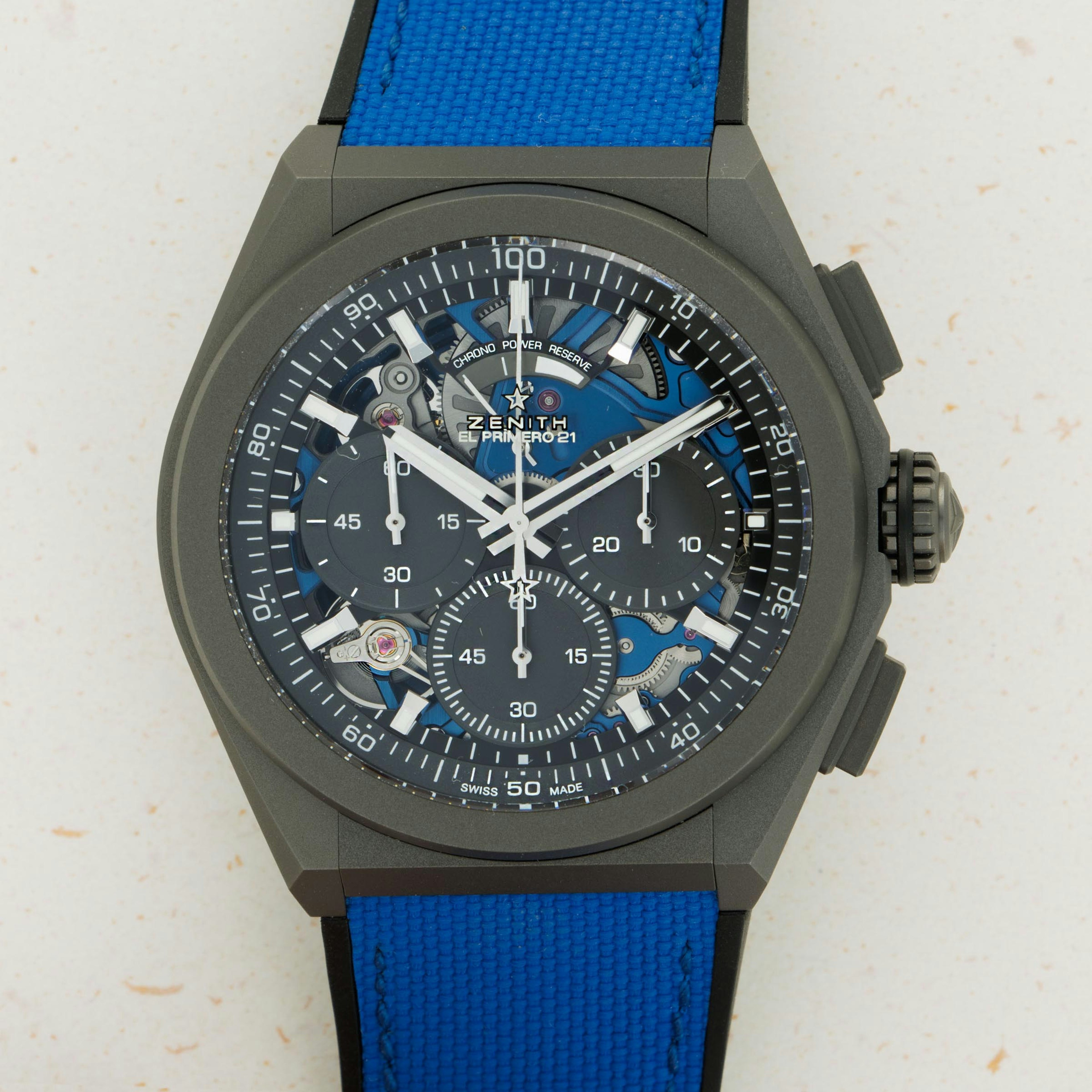 Thumbnail for Zenith El Primero 21 Ultra Blue
