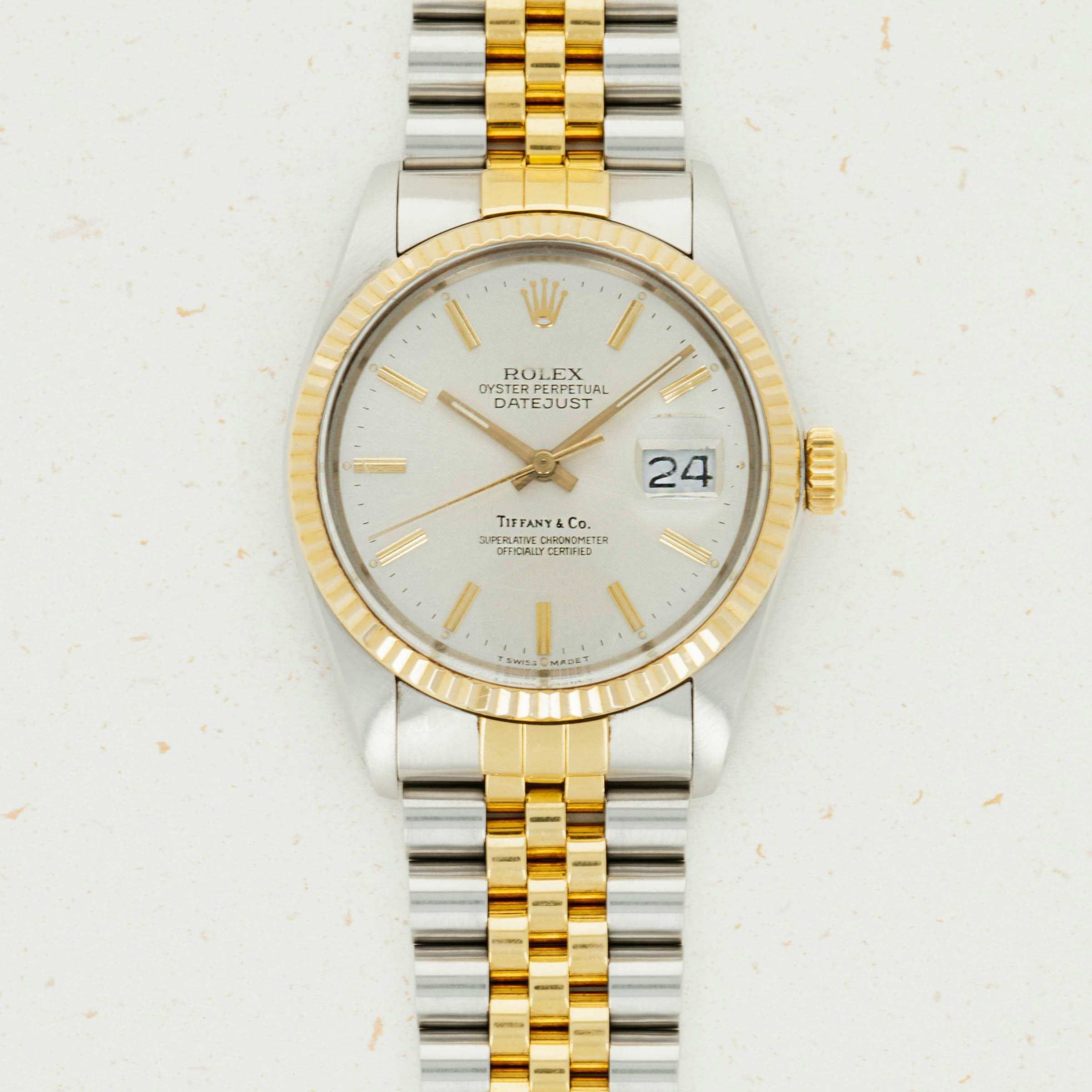 Thumbnail for Rolex Datejust 16013 Two-Tone Tiffany Dial