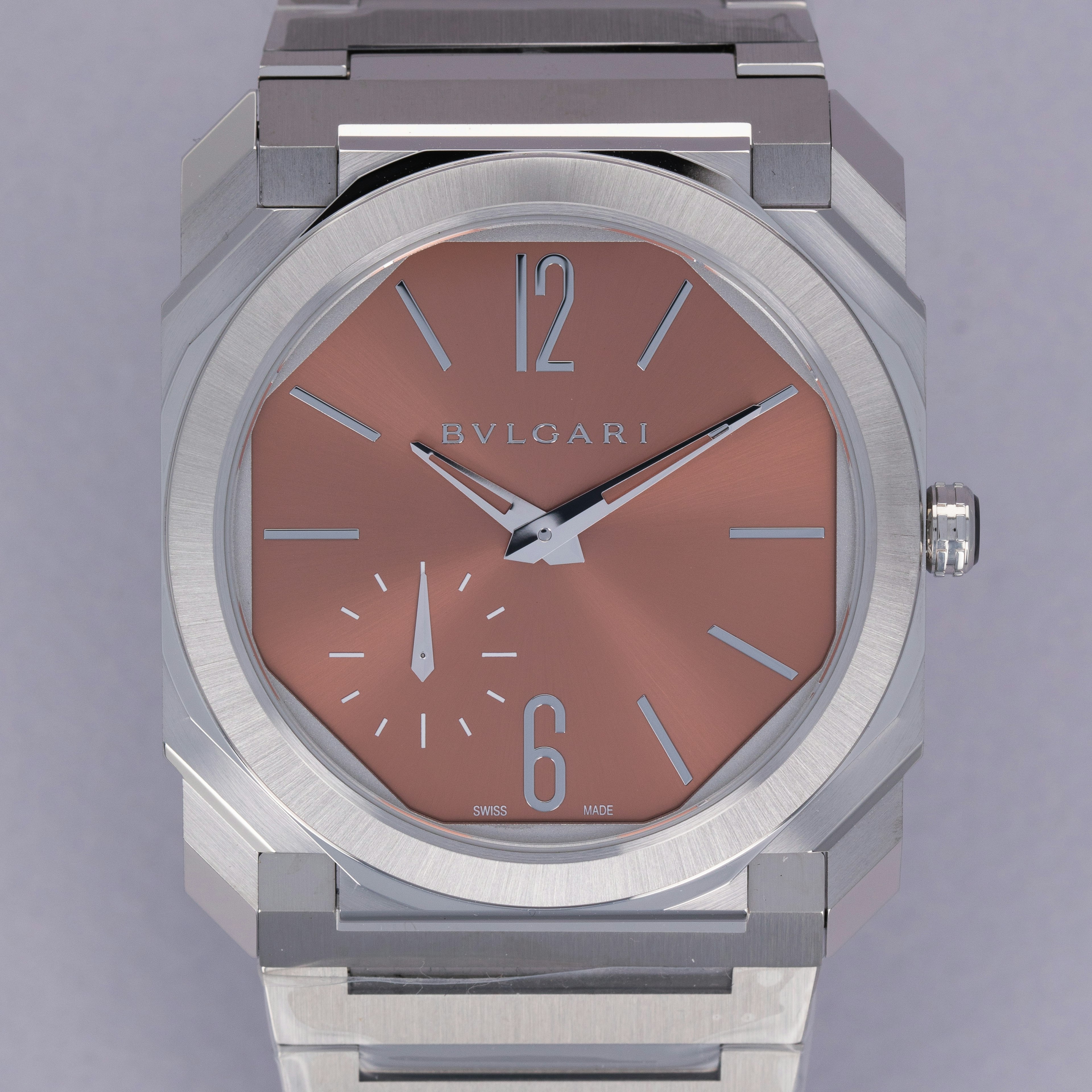 Thumbnail for Bulgari Octo Finissimo Tuscan Copper Dial Stainless Steel