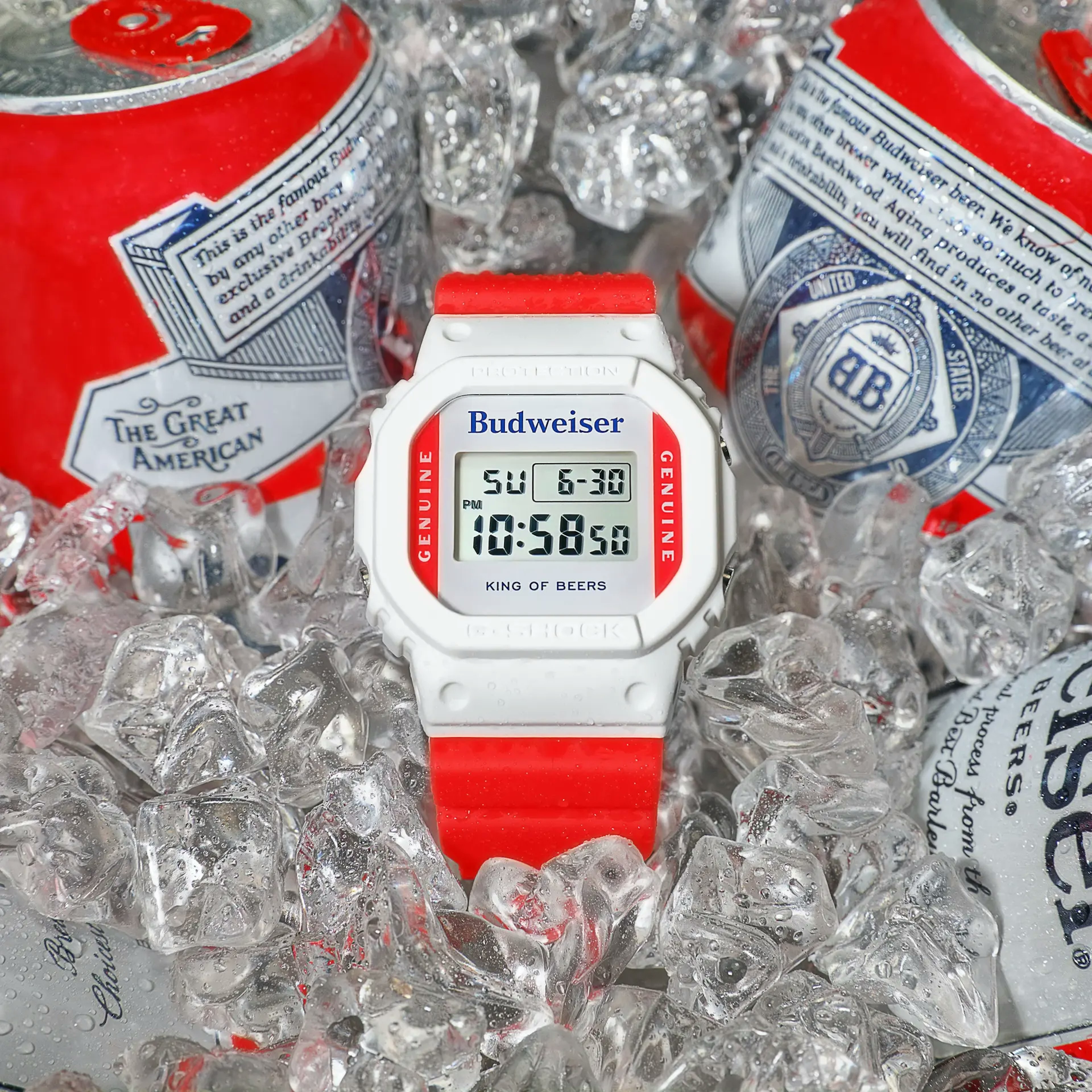 Thumbnail for Casio G-SHOCK x Budweiser #WatchFamforUkraine