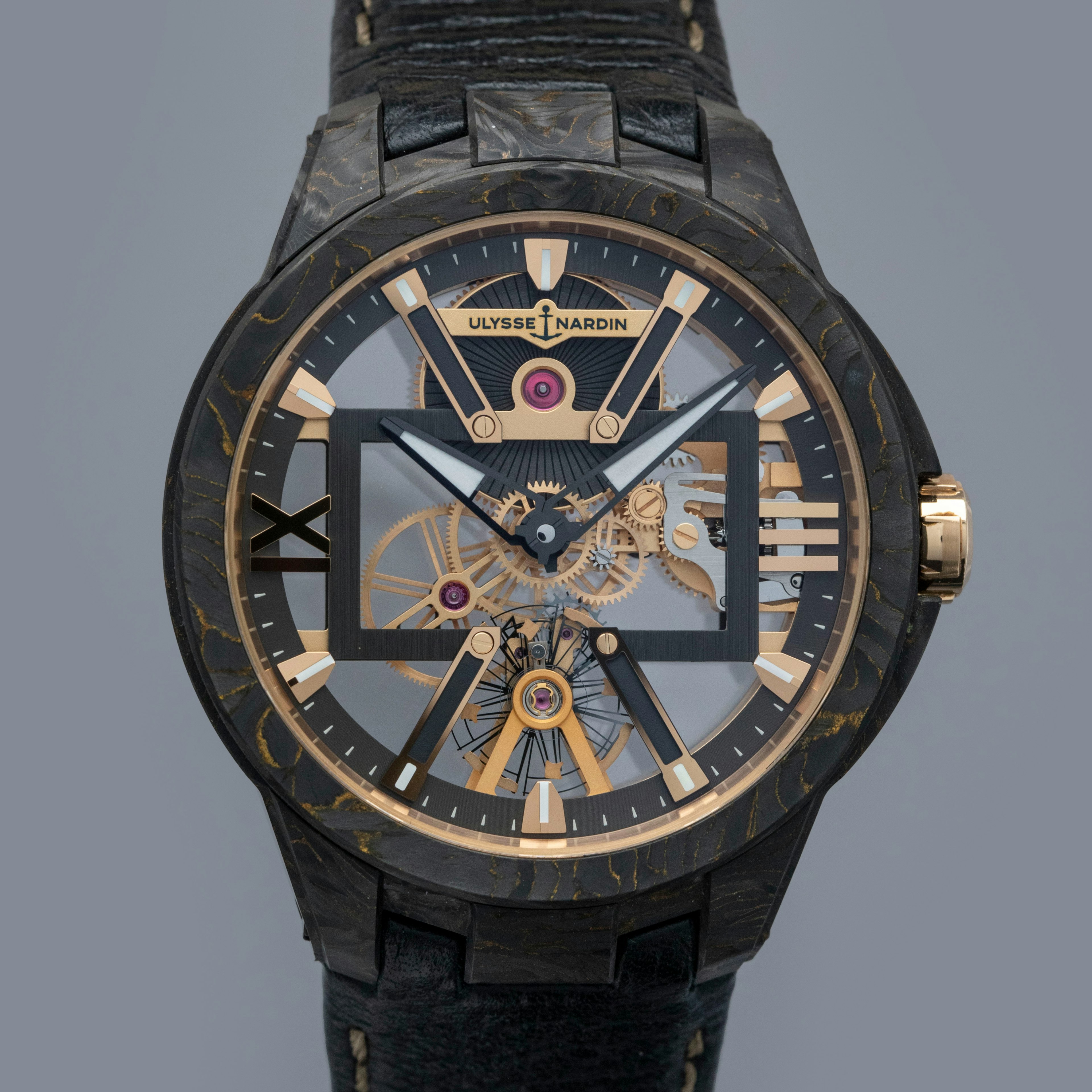 Thumbnail for Ulysse Nardin	Blast Skeleton X 3715-260/CARB Carbonium and Gold
