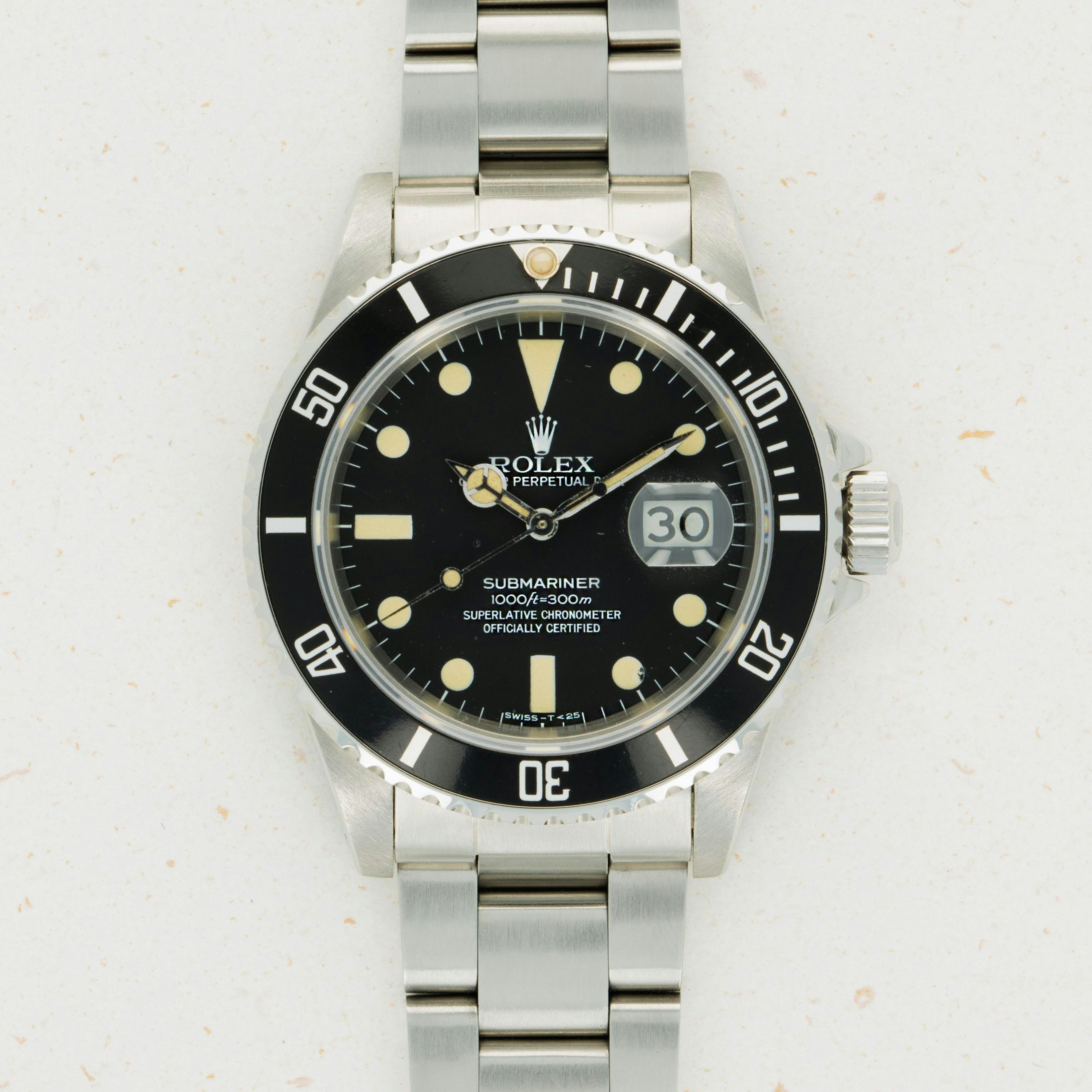 Thumbnail for Rolex Submariner 16800 Matte Dial Box and Papers