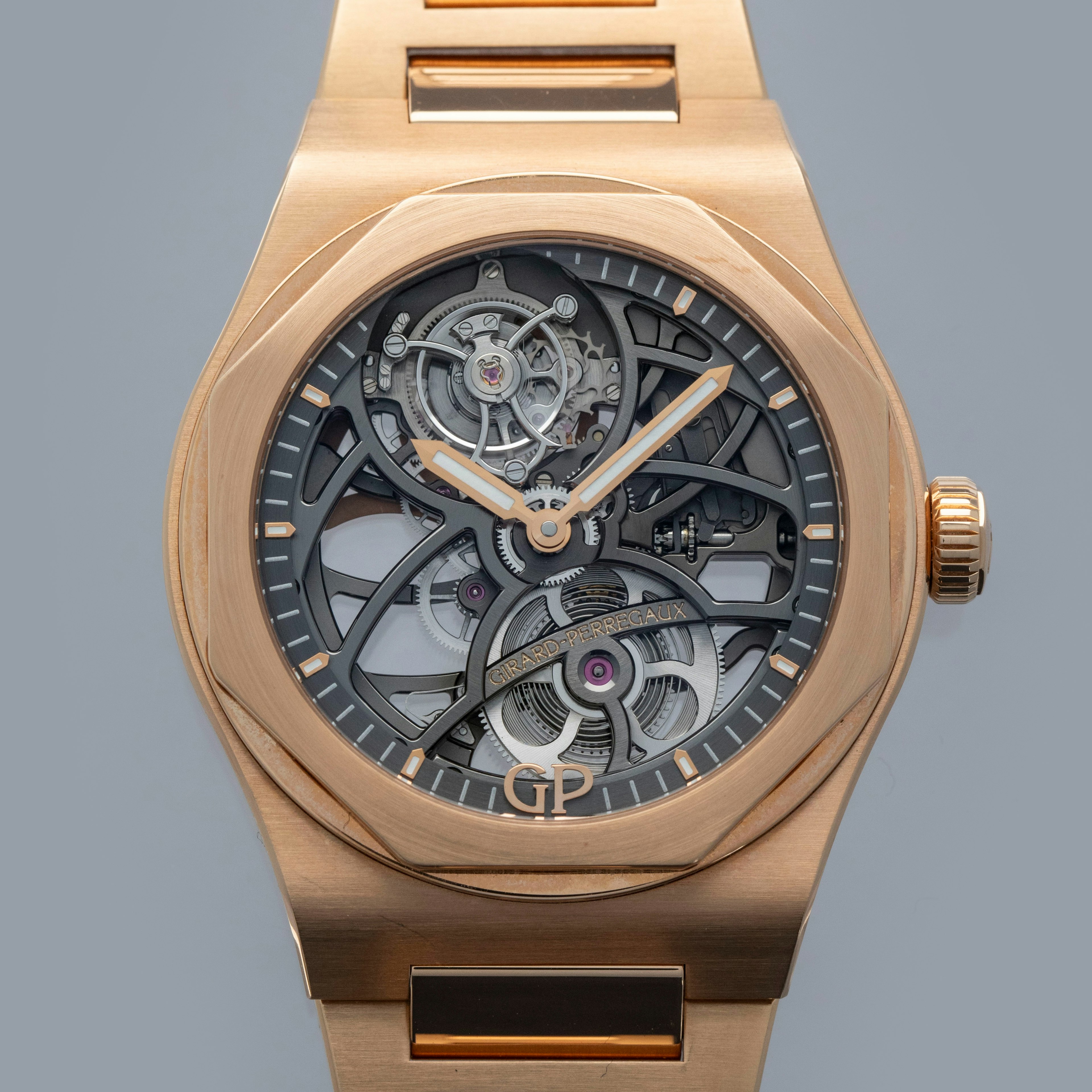 Thumbnail for Girard-Perregaux Laureato Flying Tourbillon 99110-52-000-52A 18K RG