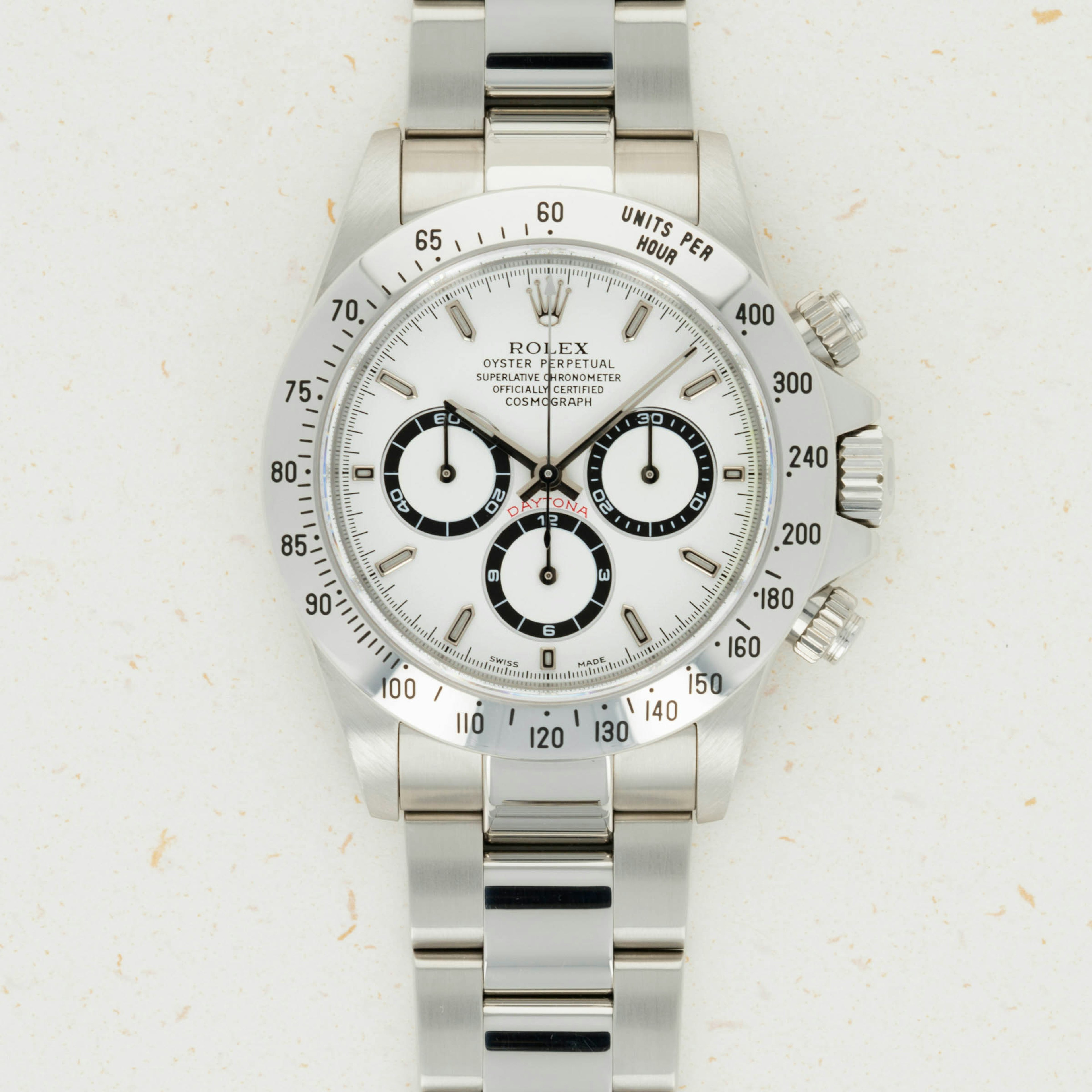 Thumbnail for Rolex Zenith Daytona ref. 16520 Full Set NOS