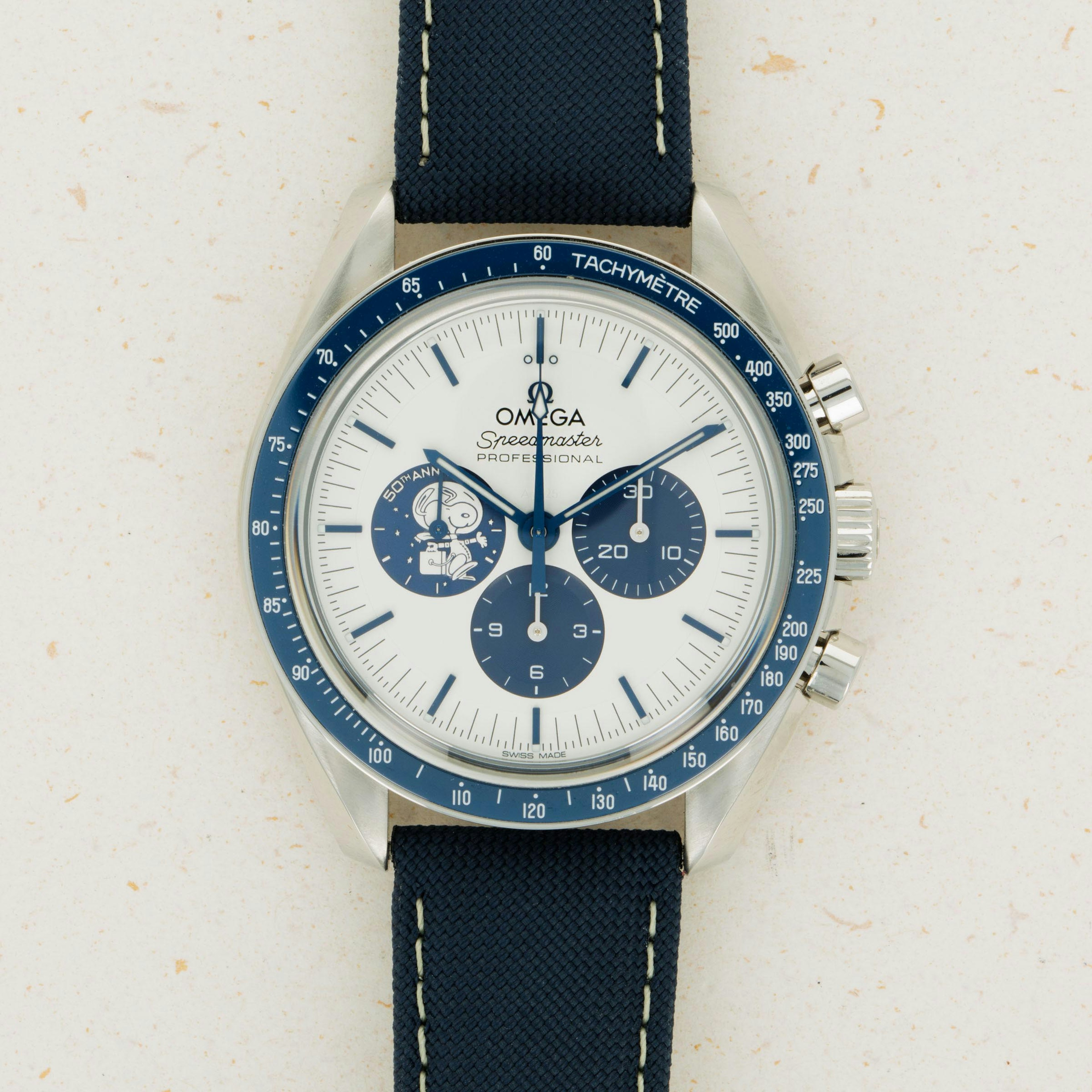 Thumbnail for Omega Speedmaster Silver Snoopy Award 50th Anniversary 310.32.42.50.02.001