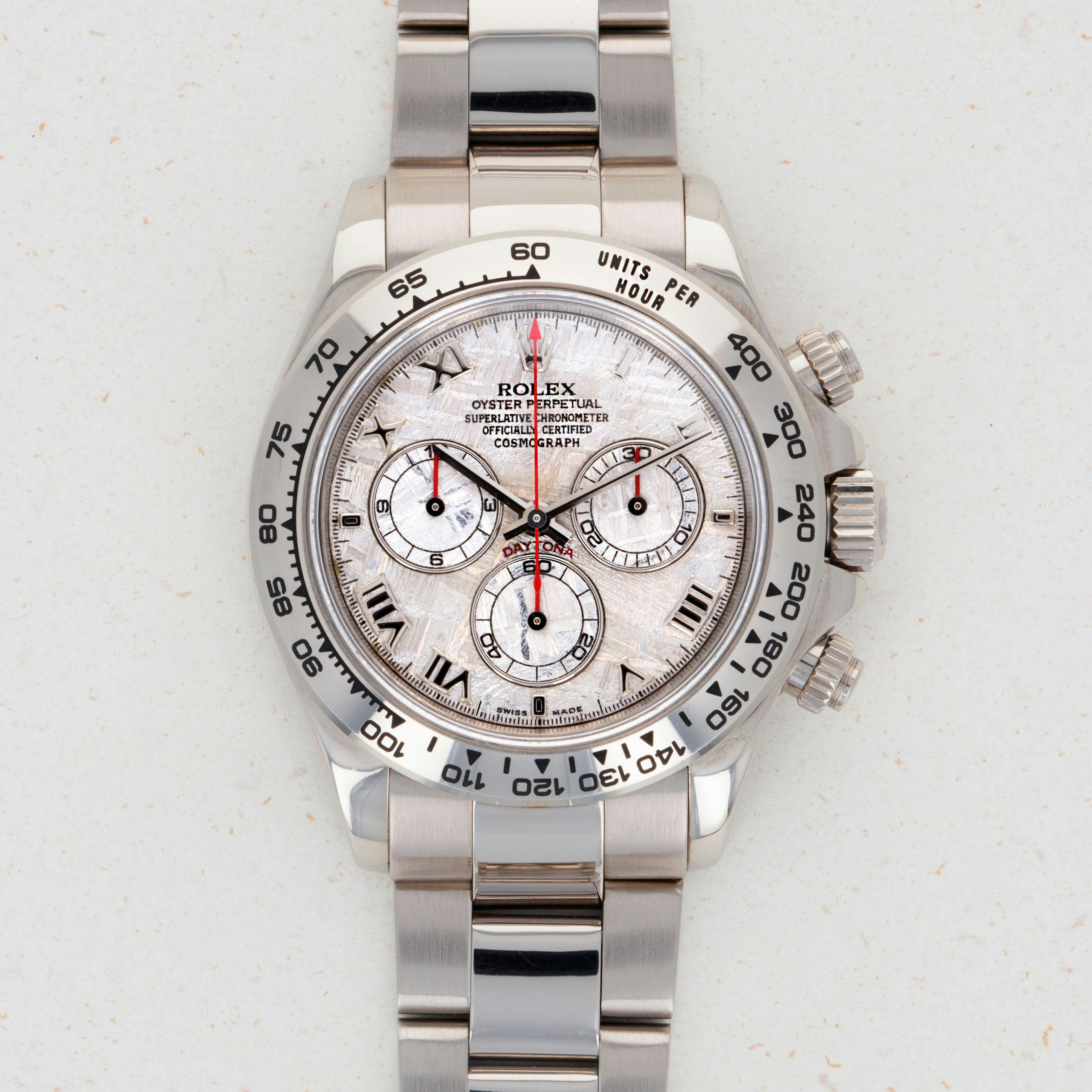 Thumbnail for Rolex Cosmograph Daytona White Gold Meteorite Dial 116509