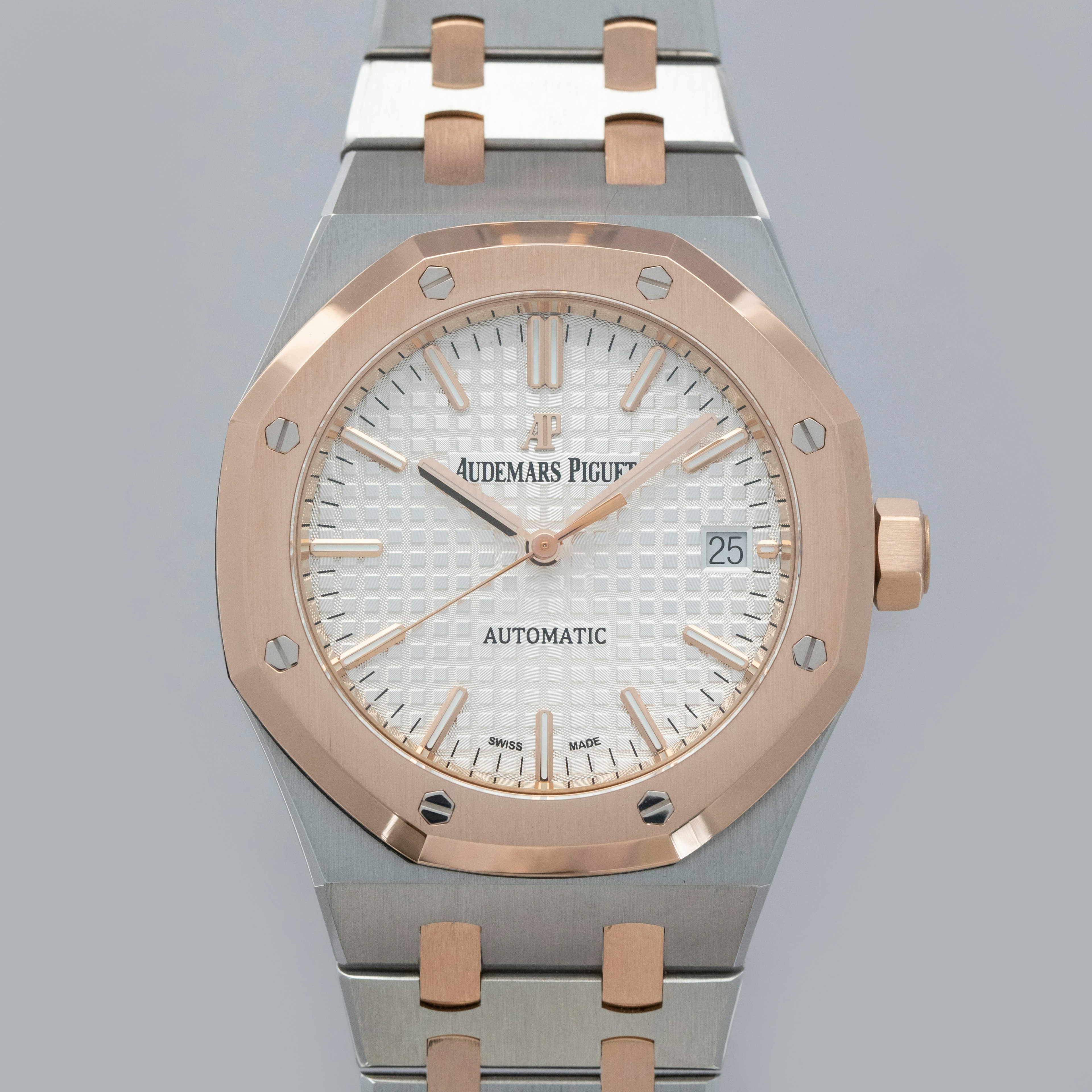 Thumbnail for Audemars Piguet Royal Oak 15450SR.OO.1256SR.01 18k RG and Steel